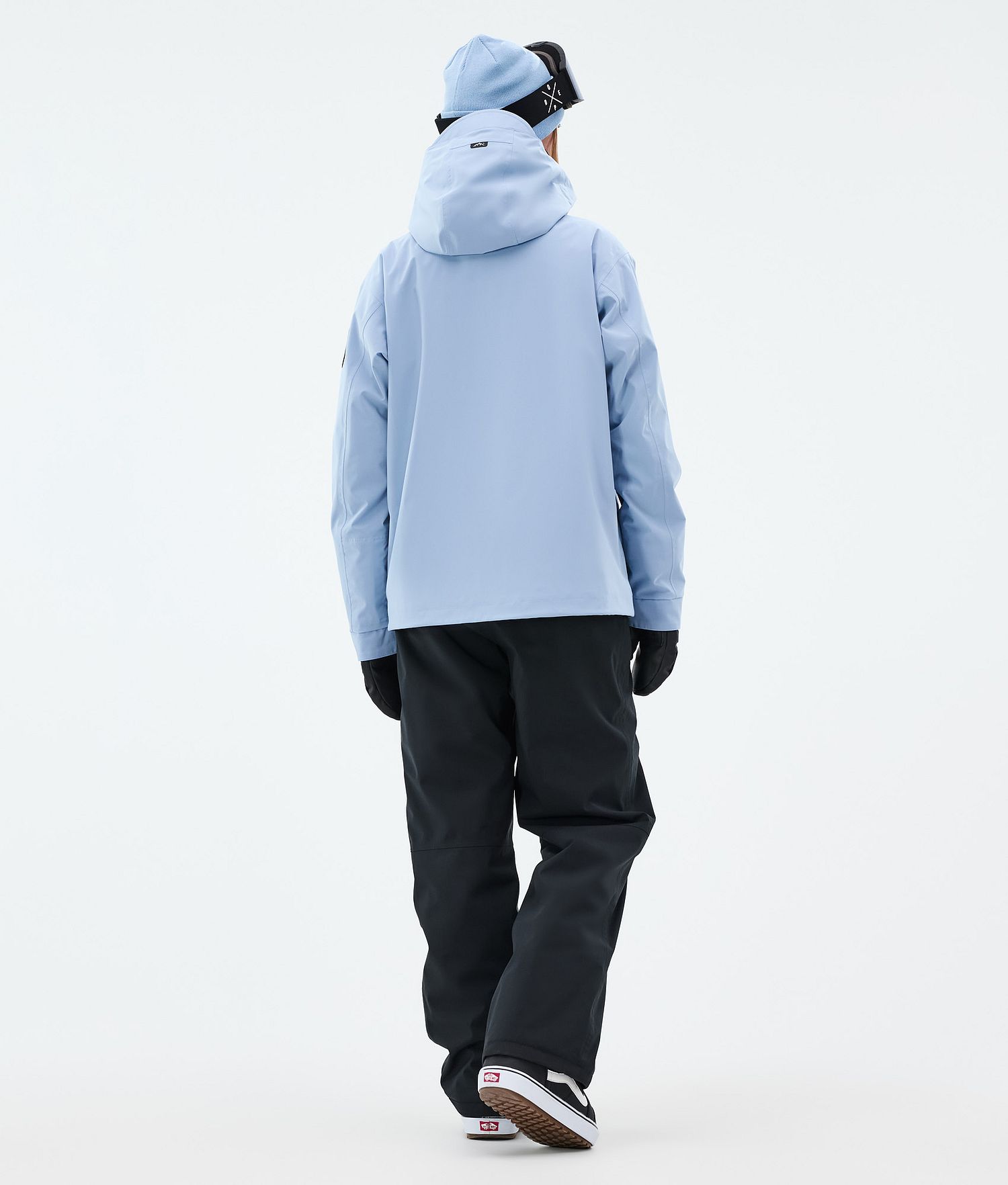 Dope Blizzard W Full Zip Snowboard Jacket Femme Bleu Clair