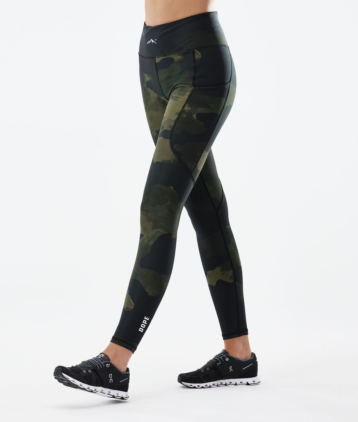 Leggings Dope Lofty Tech 22 Femme Vert Camo