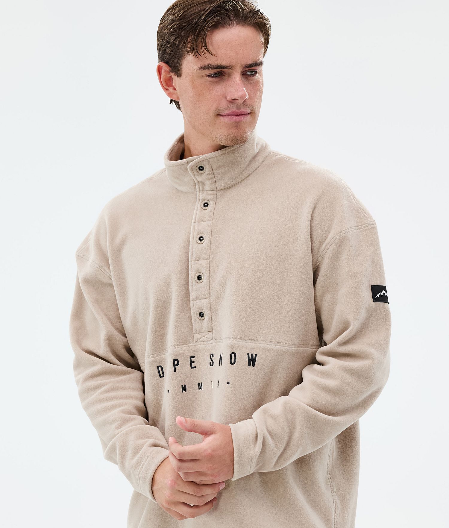 Pull-over doux en polaire homme Sand