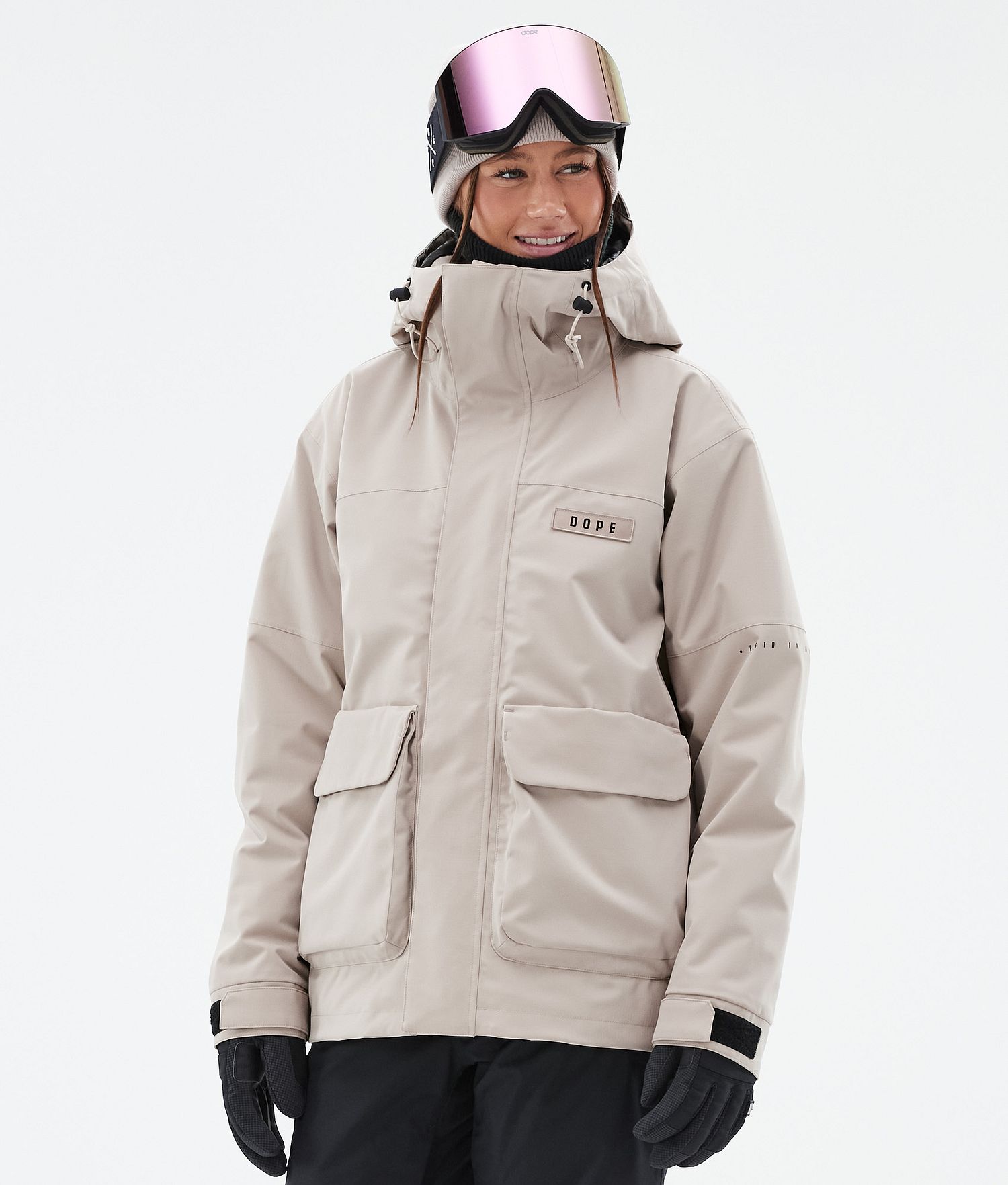Dope Acme W Snowboard Jacket Femme Sable