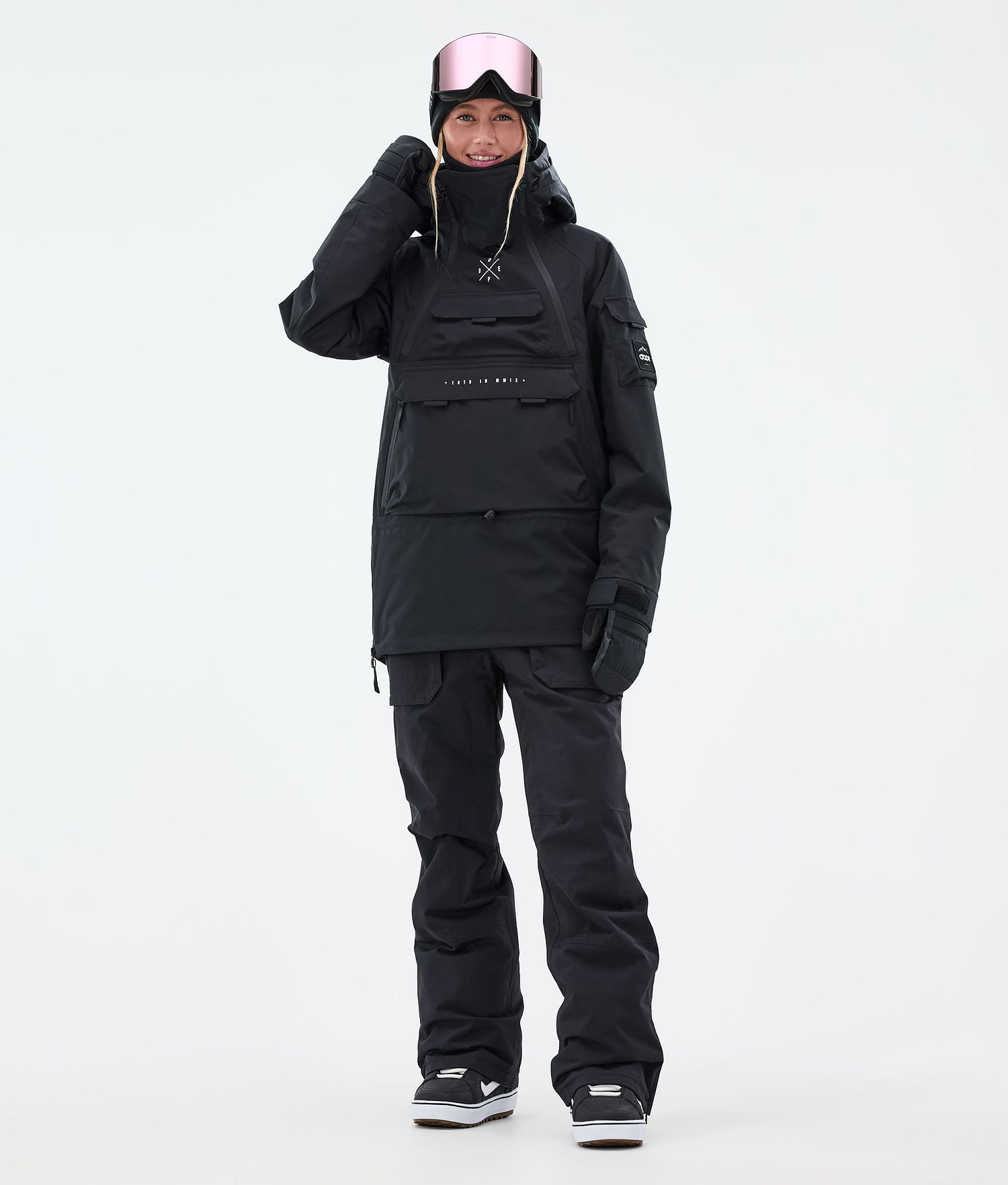 Dope Akin W Snowboard Jacket Femme Noir