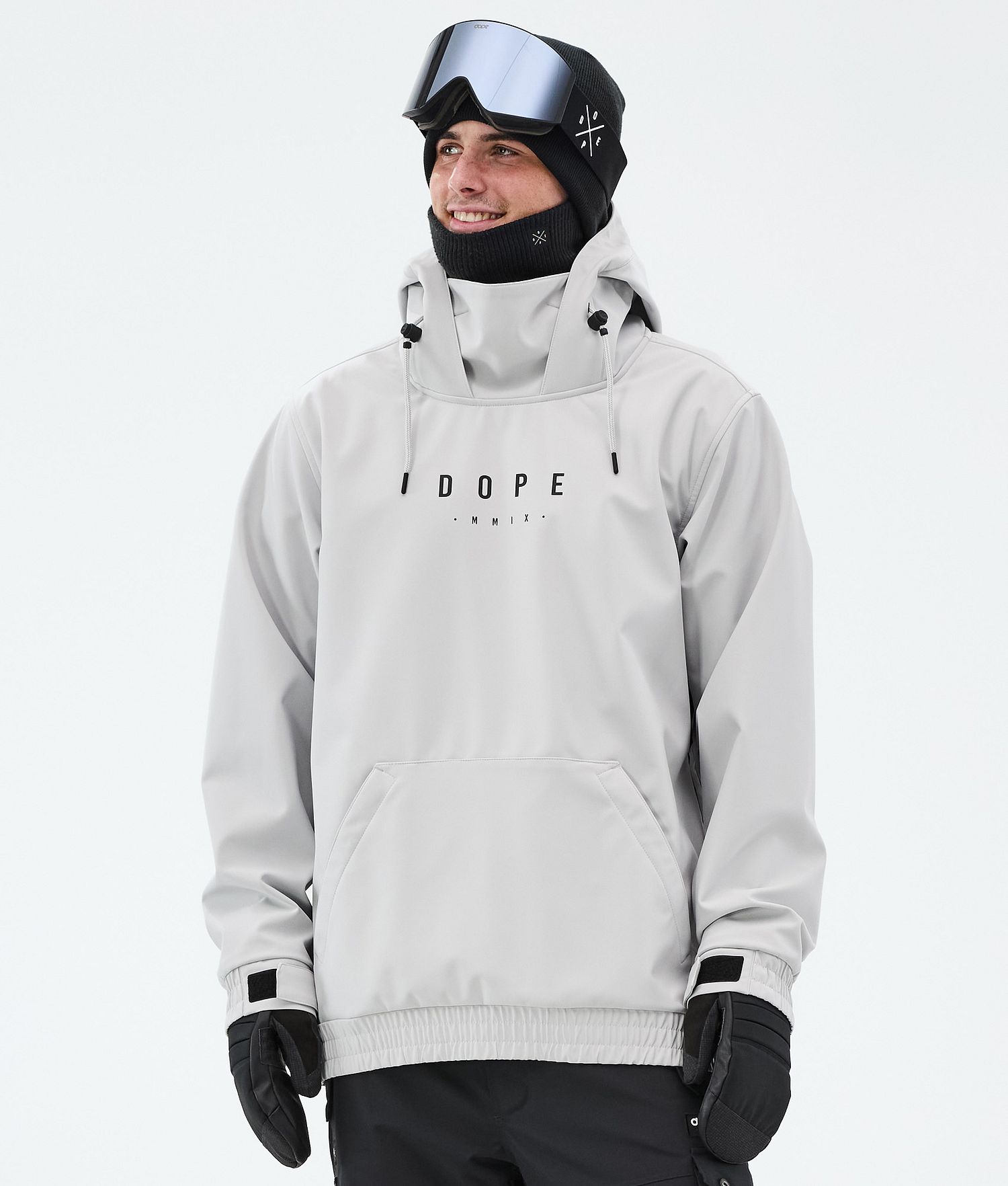 Dope Yeti Ski Jacket Homme Aphex Light Grey