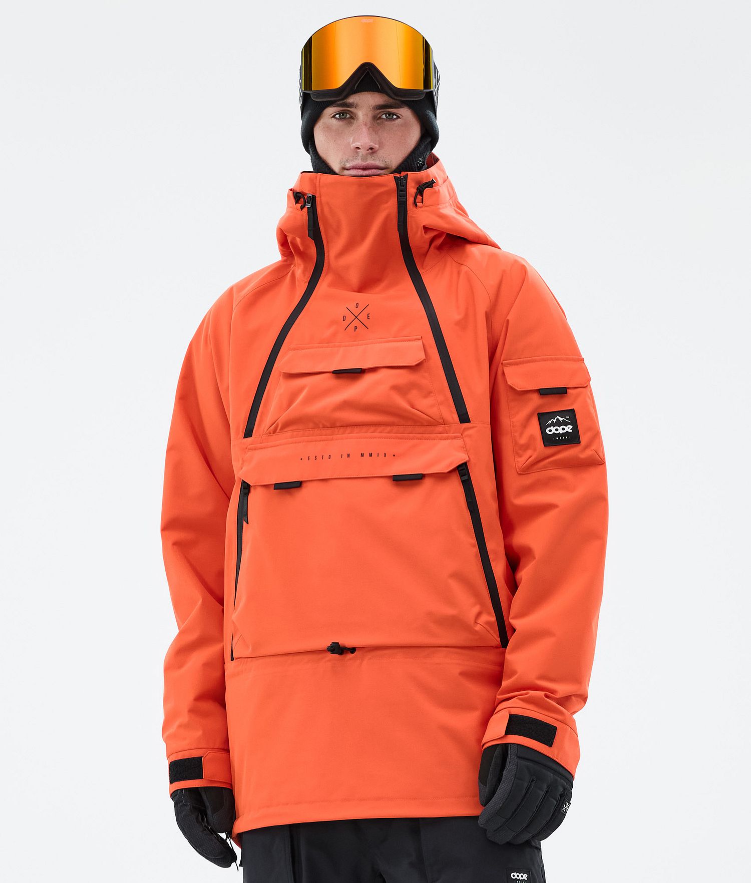 Dope Akin Snowboard Jacket Homme Orange