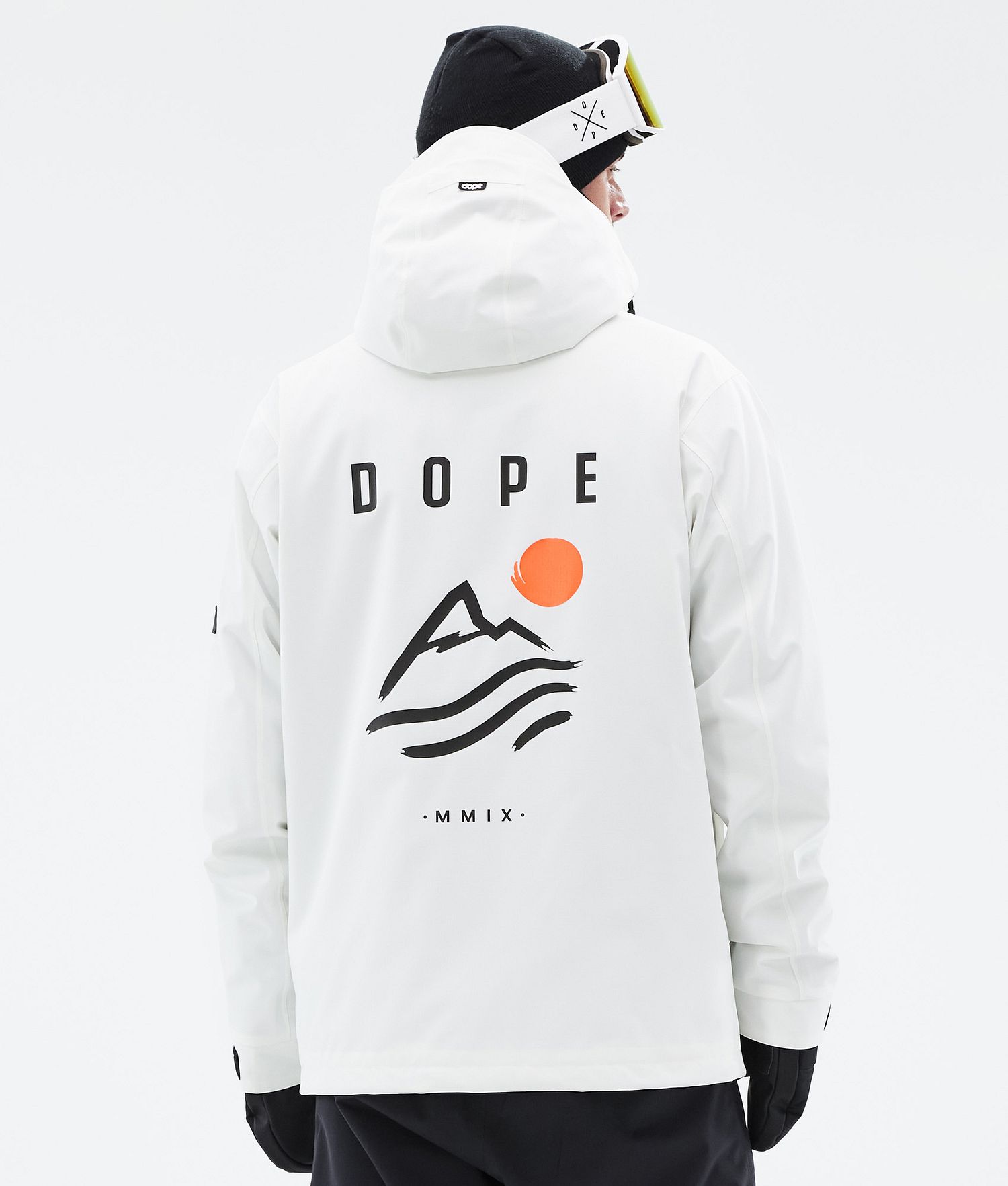 Dope Blizzard Veste de Snowboard Homme Côtelé Blanc Rosé