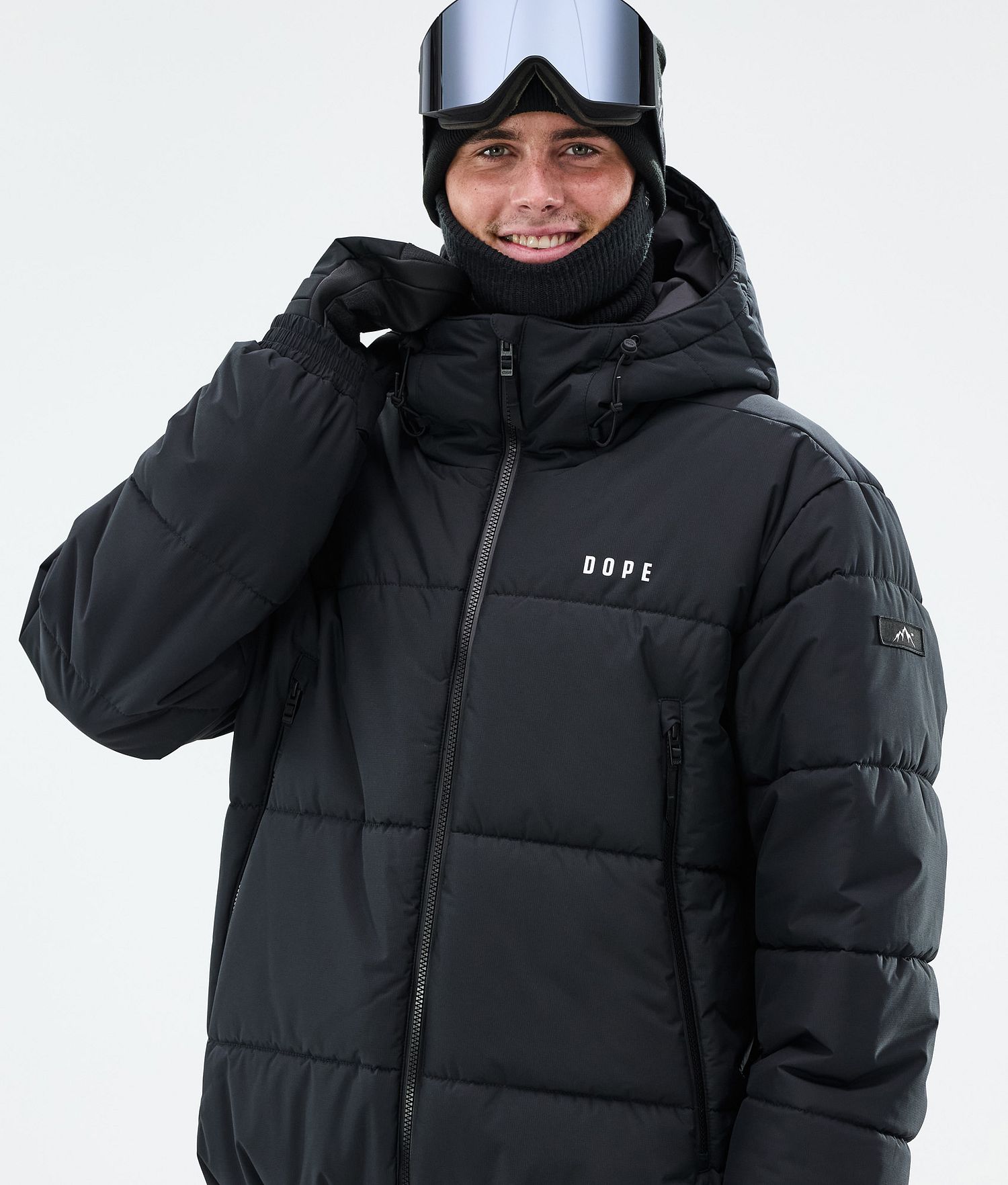Dope Puffer Veste Équipement de Snowboard Homme Noir