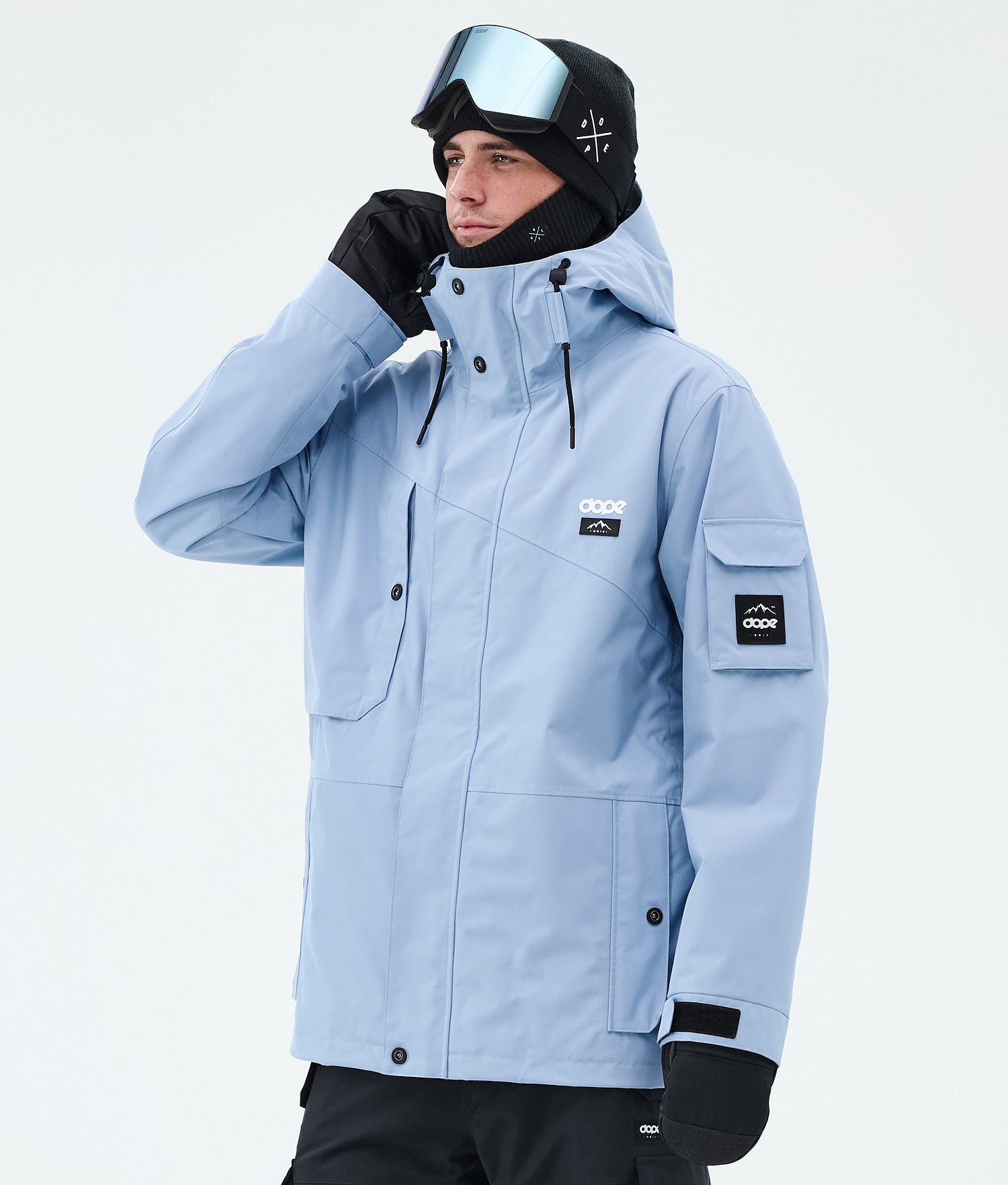 Dope Adept Snowboard Jacket Homme Bleu Clair