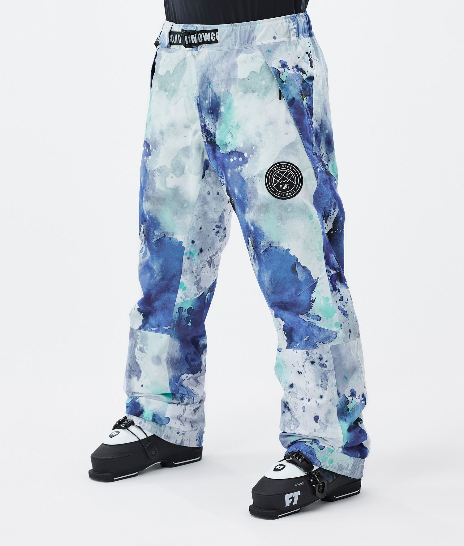 Pantalons de ski Dope Blizzard Homme Spray Blue Green