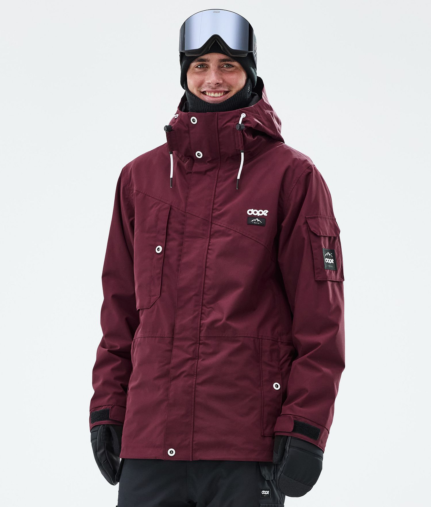 Veste de ski Dope Adept Homme Bordeaux