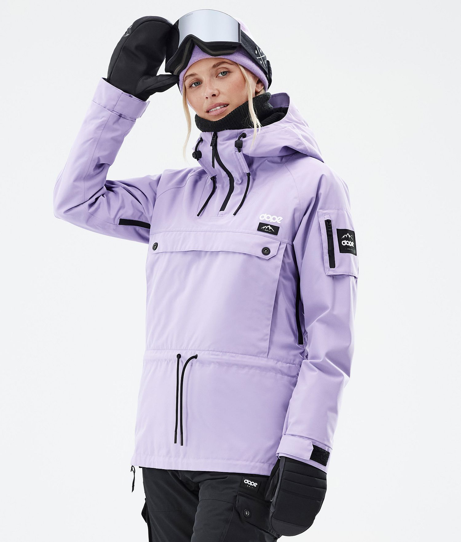 Dope Annok W Snowboard Jacket Femme Violet Fait Fading