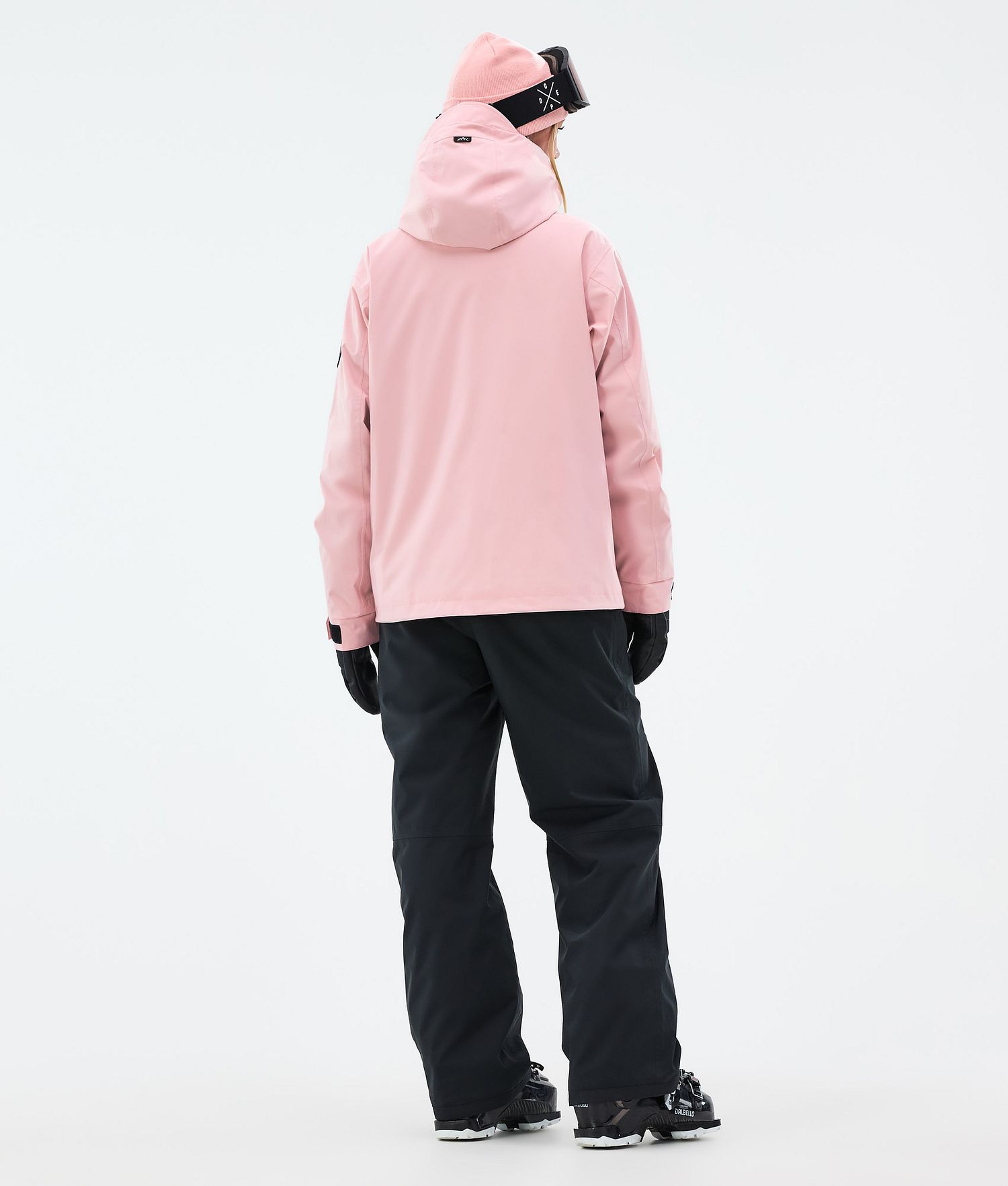 Dope Blizzard W Full Zip Ski Jacket Femme Rose Doux