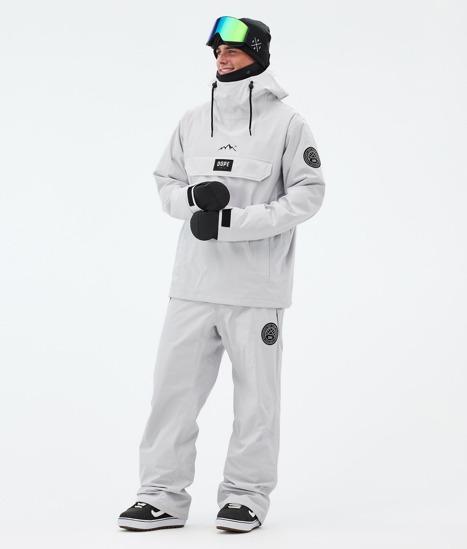 Pantalons de snowboard Dope Blizzard Homme Gris clair