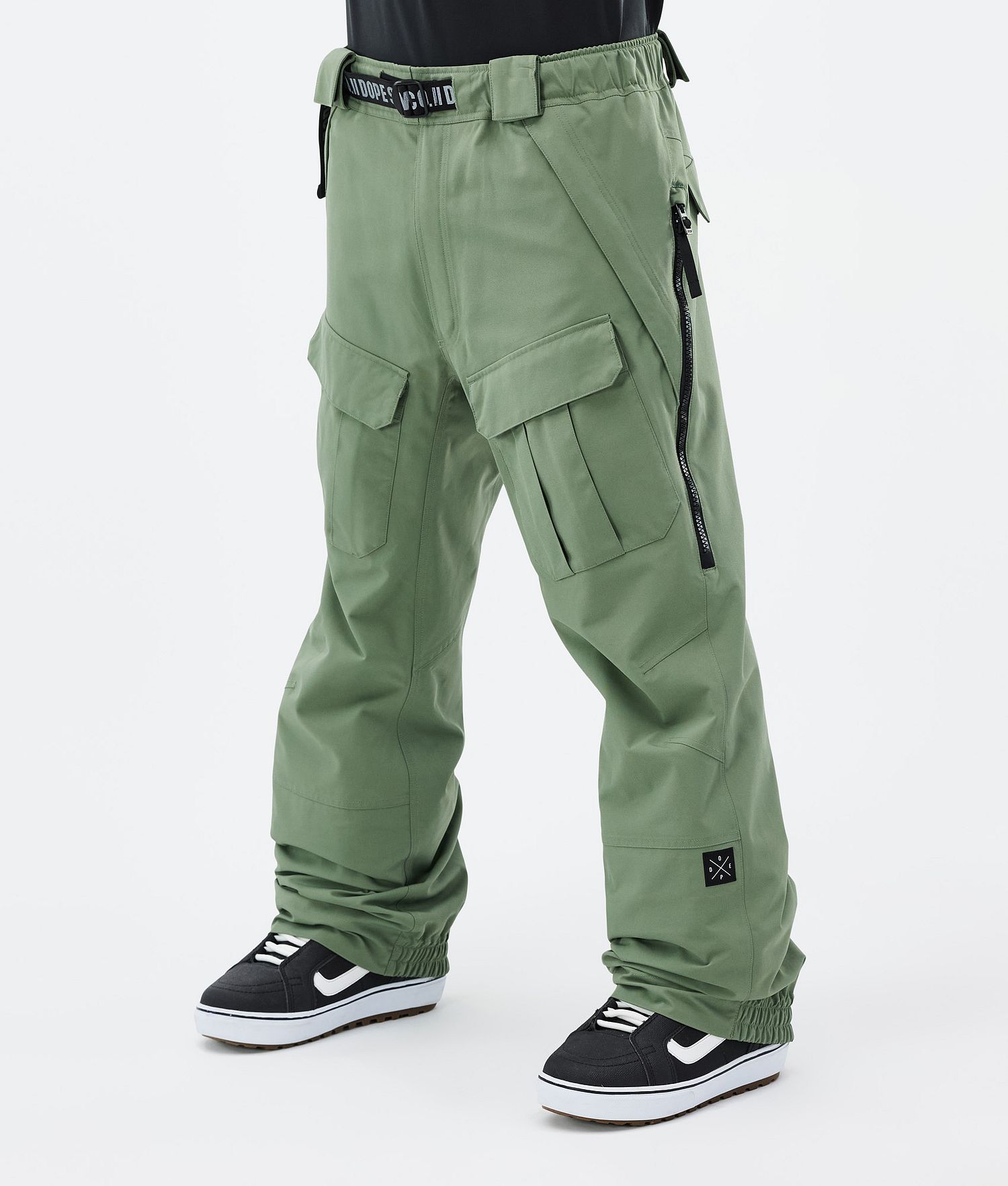 Pantalons de snowboard Dope Antek Homme Vert mousse