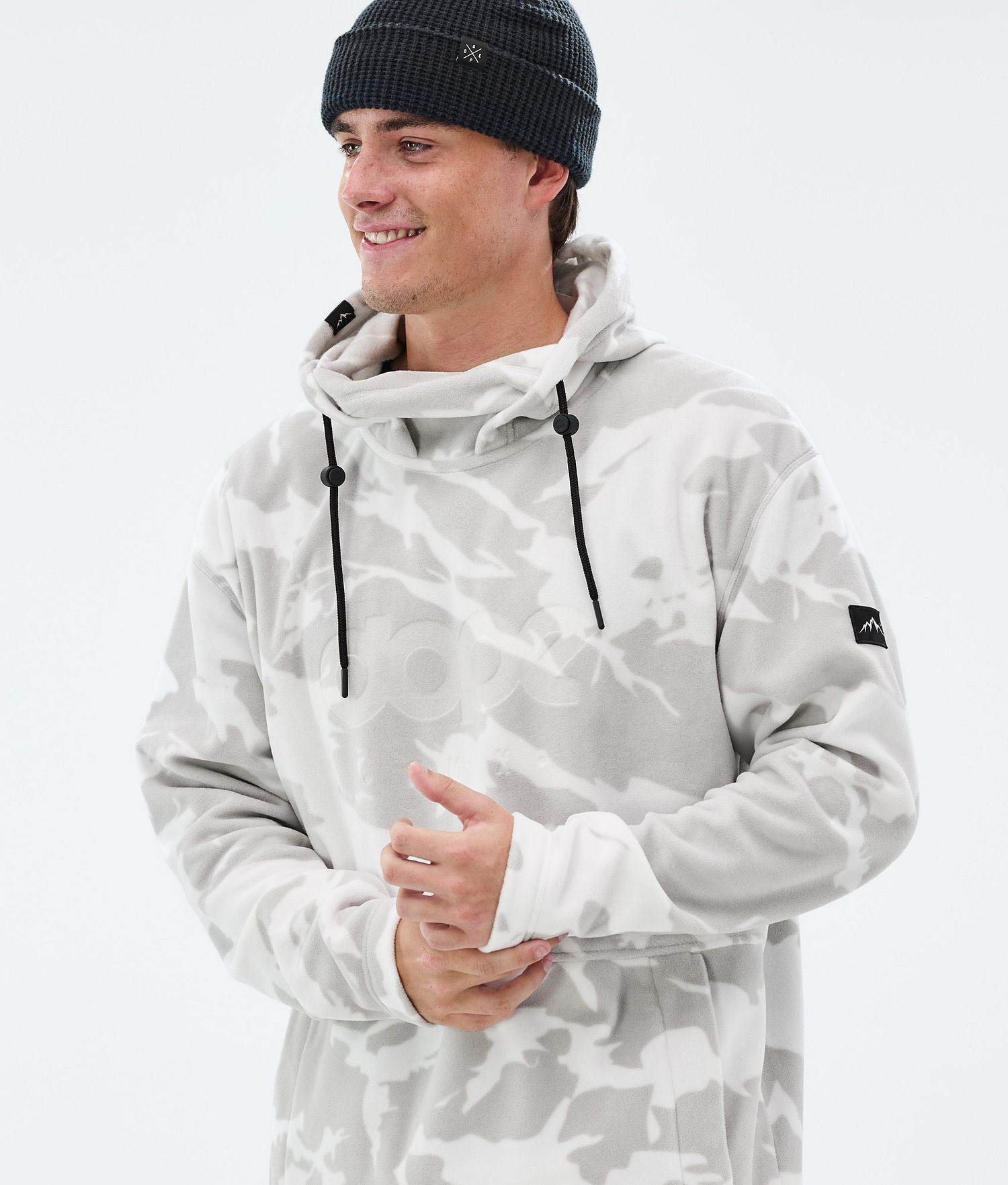 Dope Cozy II Fleece Hoodie Homme Gris Camo
