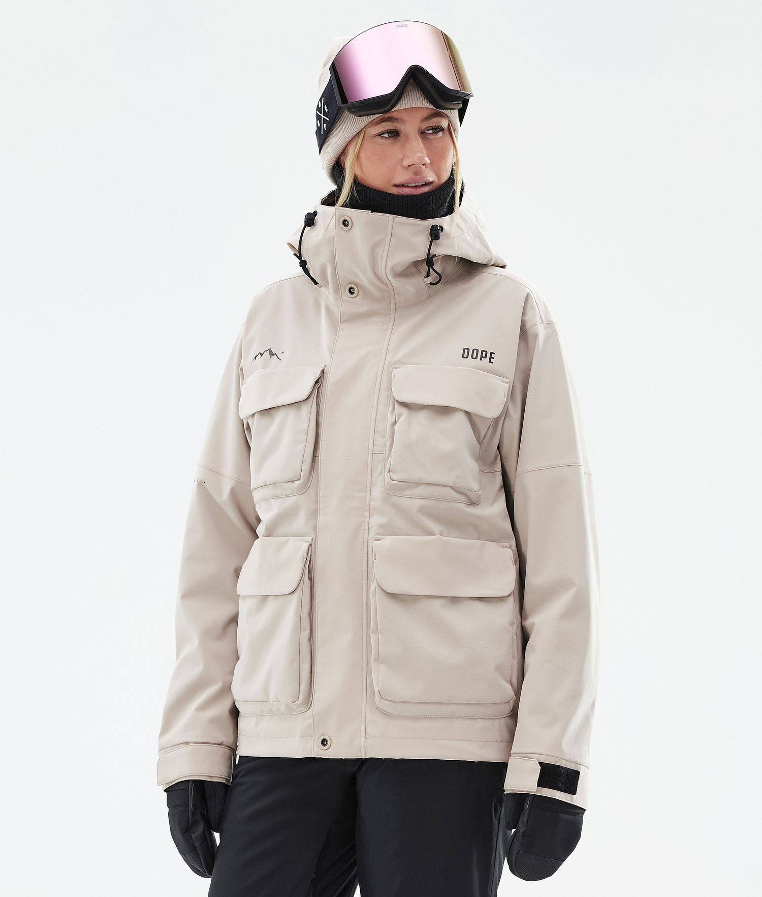 Dope Zenith W Snowboard Jacket Femme Sable