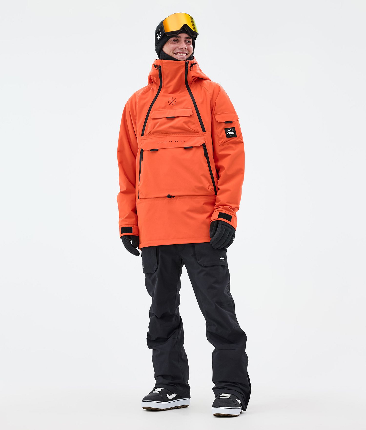 Dope Akin Snowboard Jacket Homme Orange