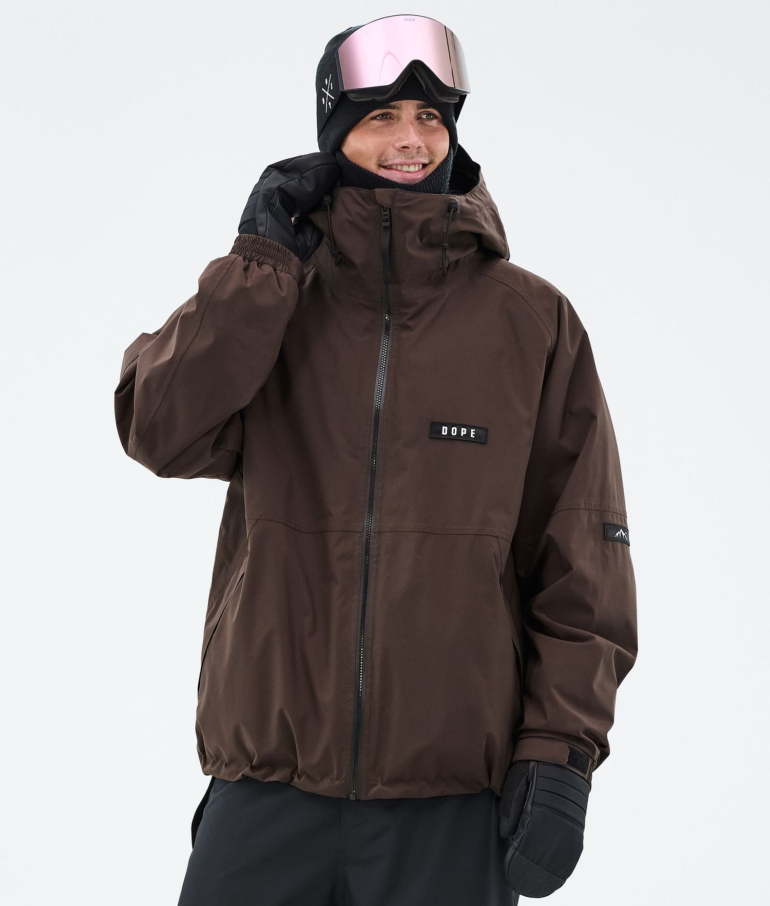 Dope Spartan Snowboard Jacket Homme Brun Foncé