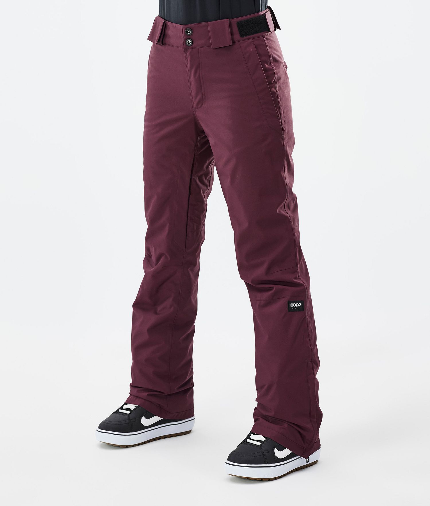 Pantalons de snowboard Dope Con Femme Bourgogne