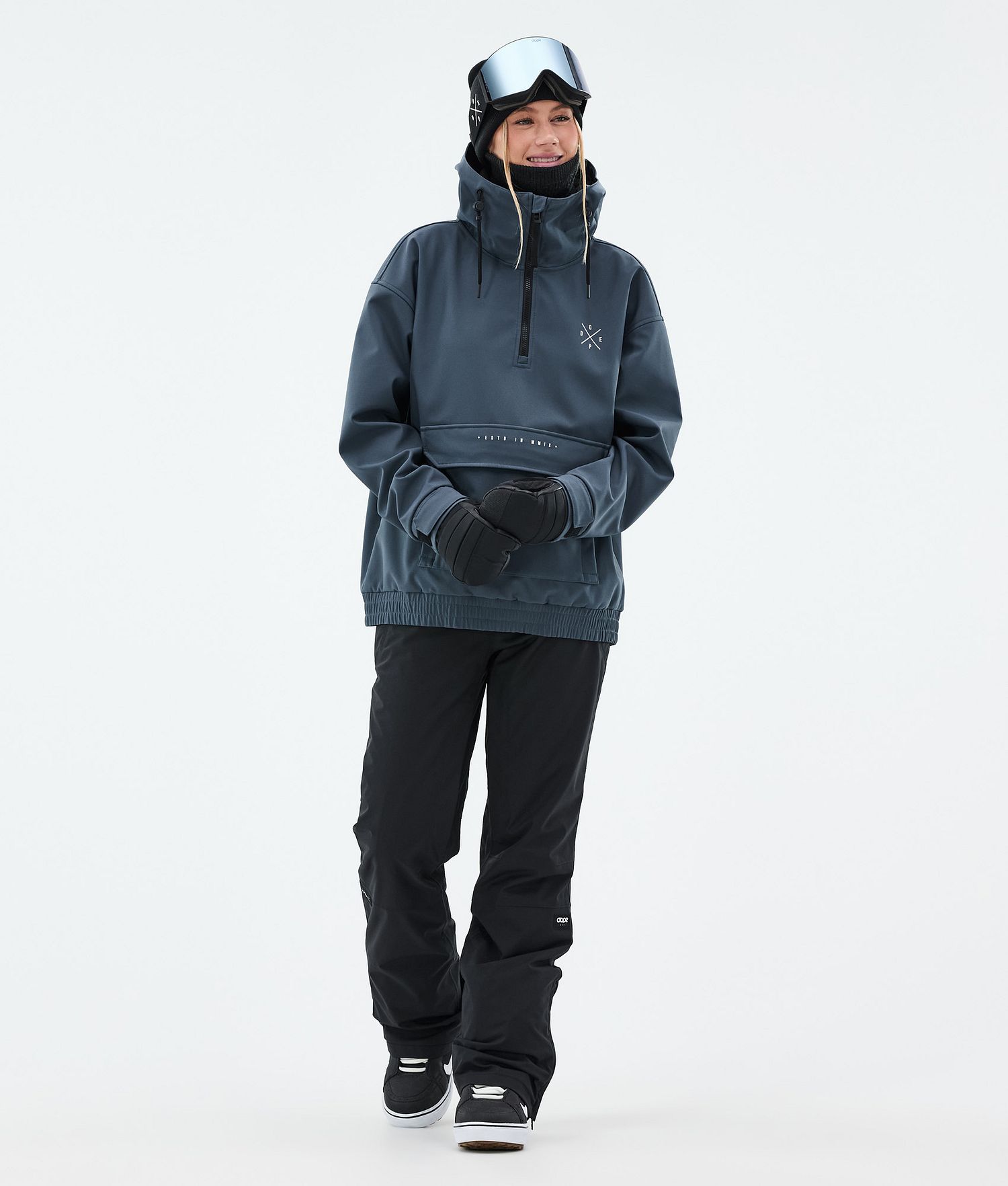 Dope Cyclone W Snowboard Jacket Femme Bleu Métallique