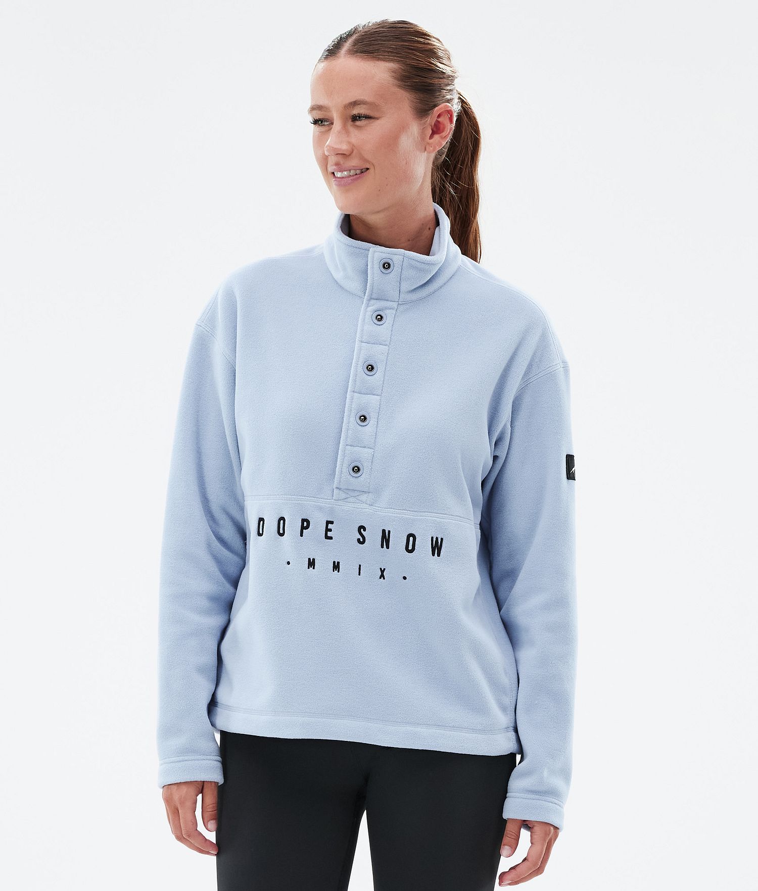 Dope Comfy W Fleece Sweat Women Bleu Clair