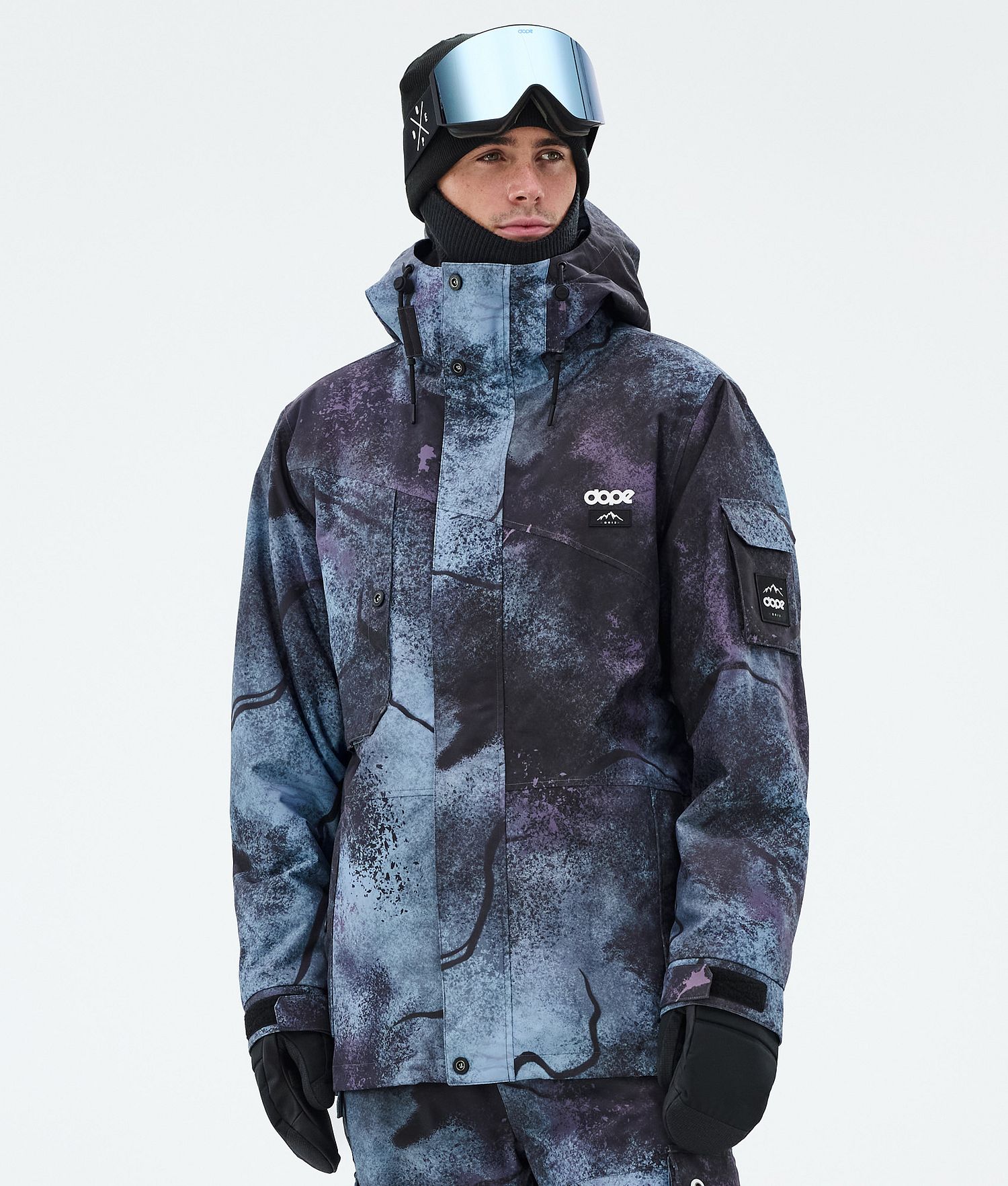 Dope Adept Veste de Snowboard Homme Jungle Purple