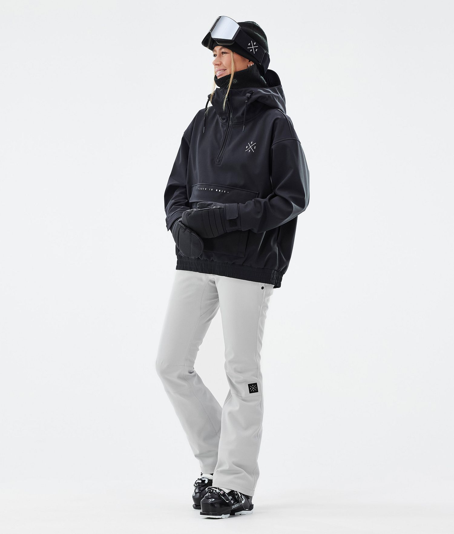 Pantalon de ski Dope Tigress W Femme Gris clair