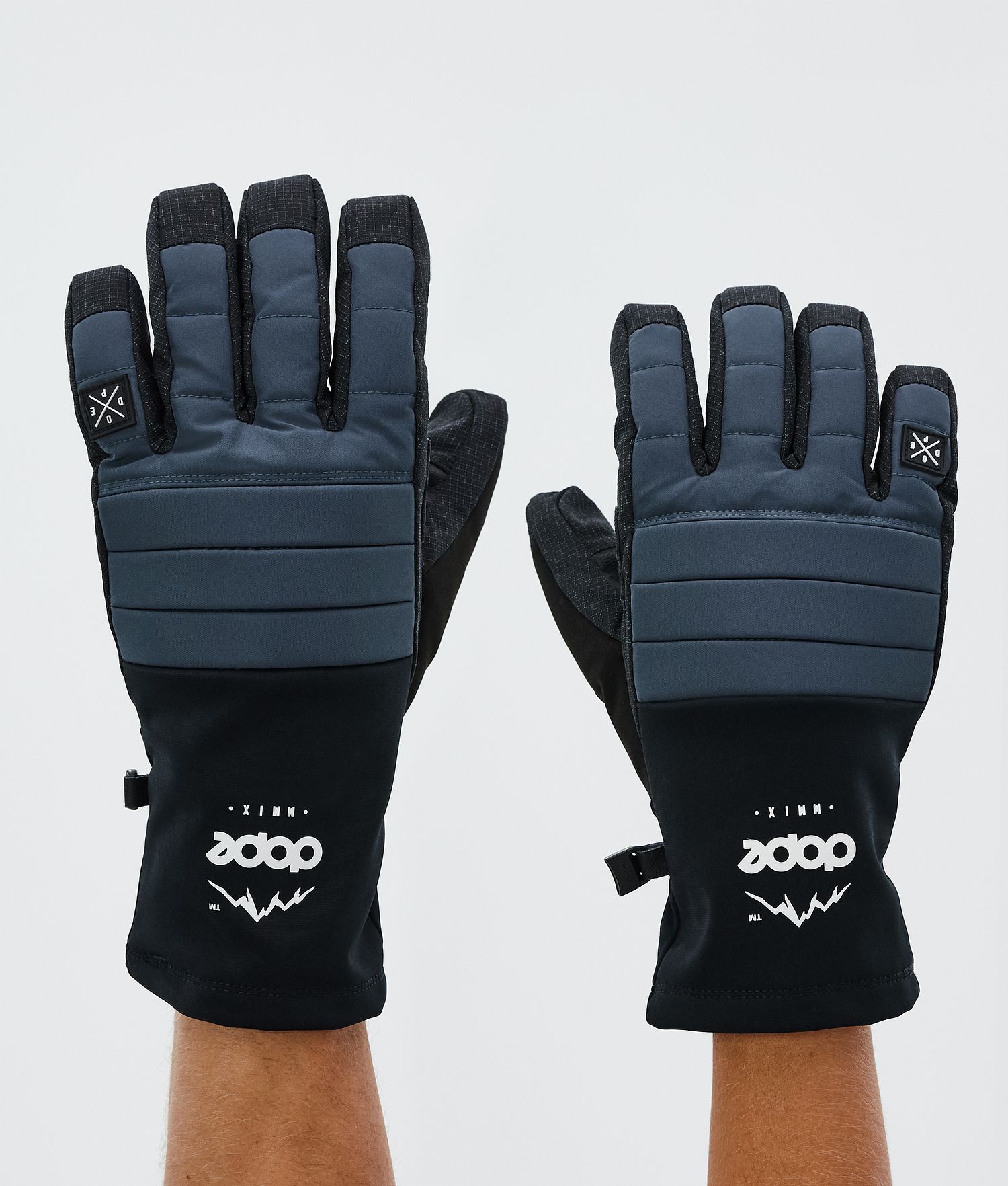 Gants de ski Dope Ace 24 Metal Blue