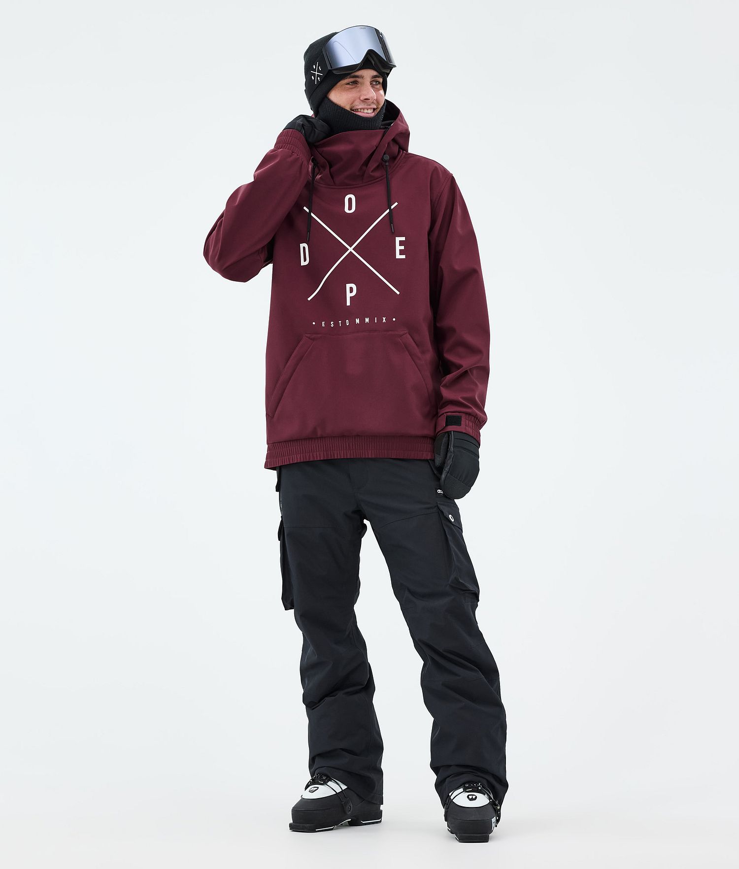 Dope Yeti Ski Jacket Homme 2X-Up Bourgogne