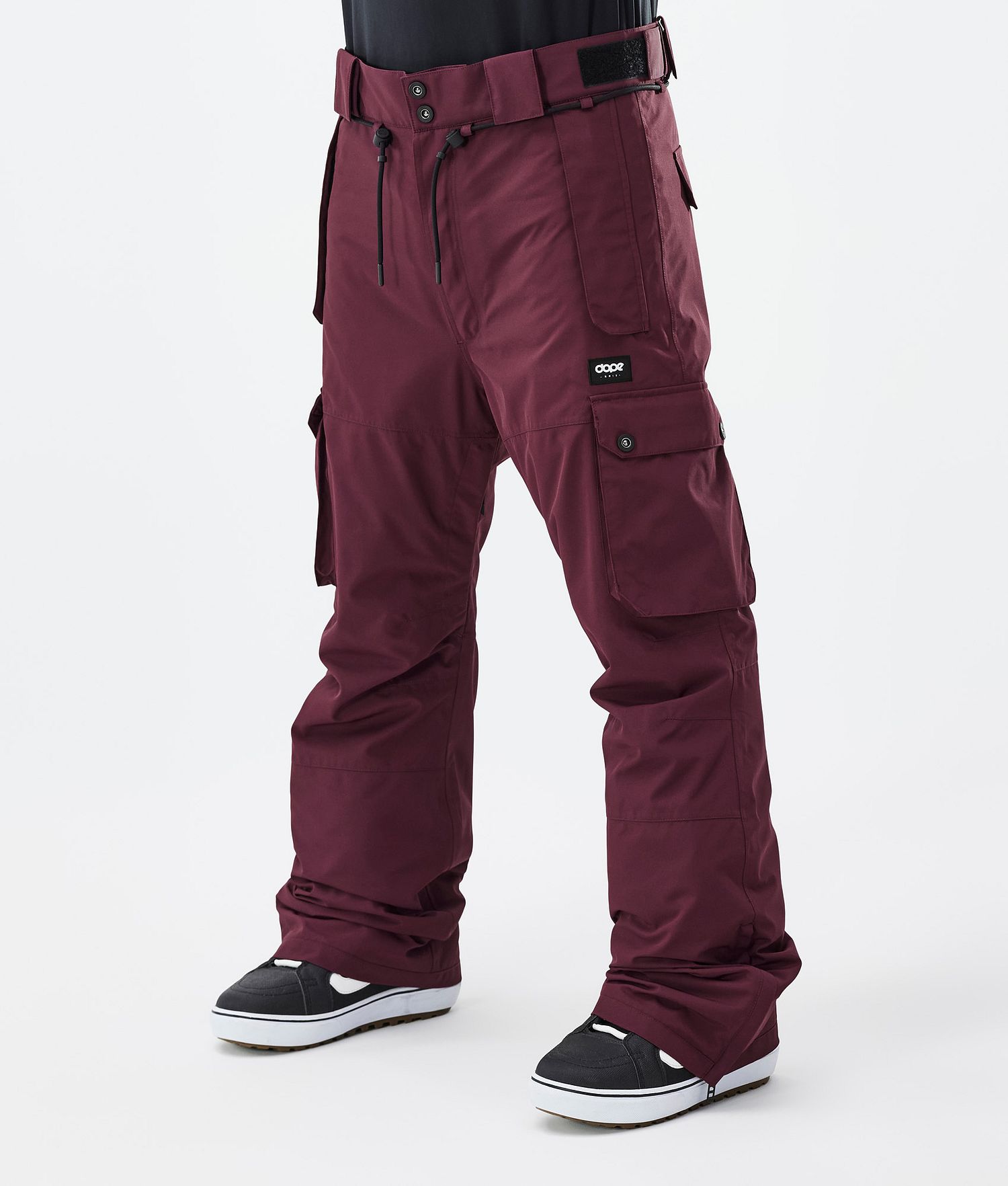 Pantalons de snowboard Iconic Dope Homme Don Burgundy Renouvelé