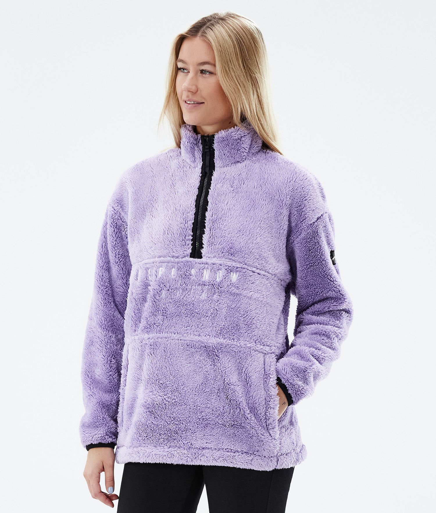 Pull-over en polaire Dope Pile W 22 Femme Violet Foncé