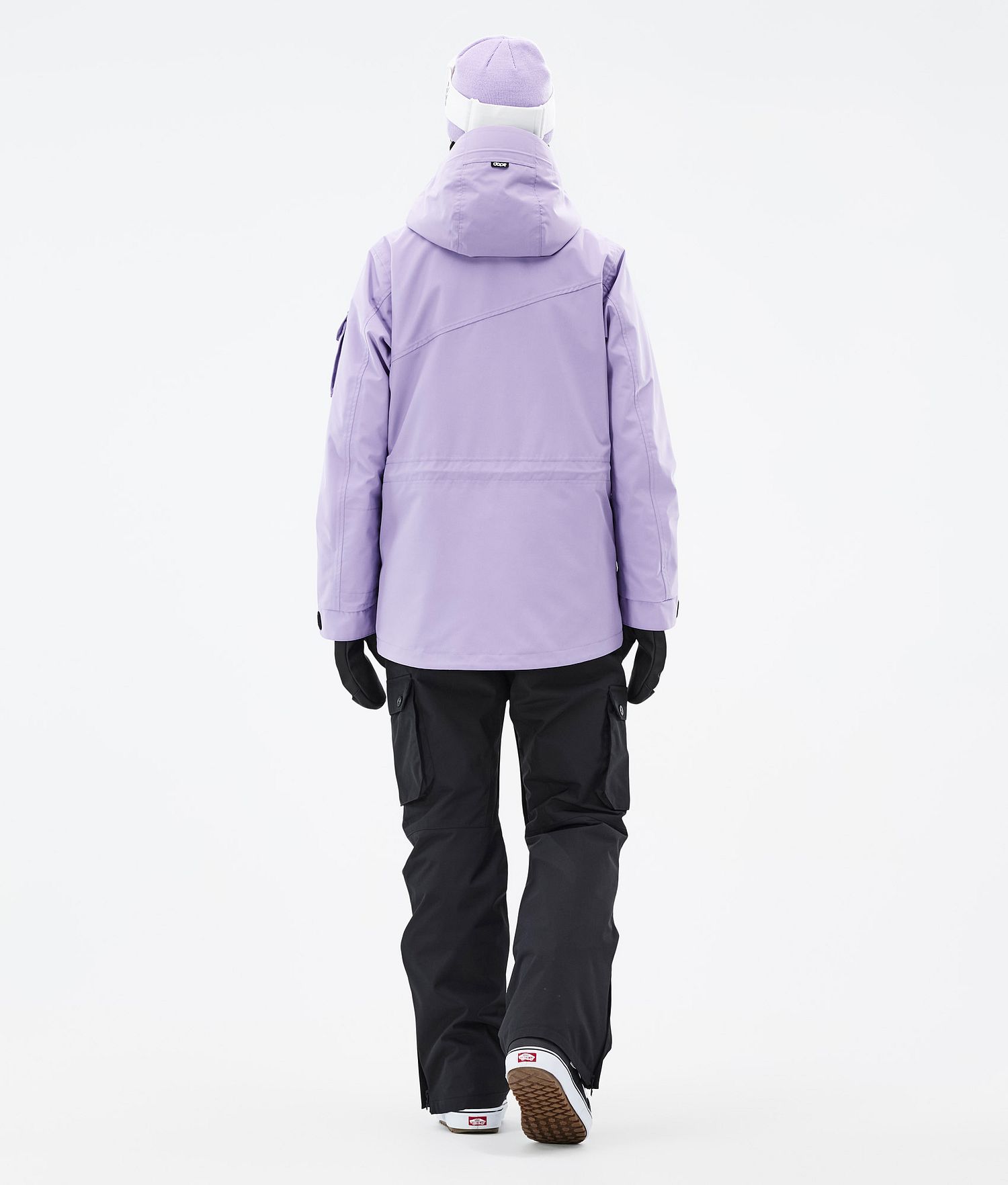 Ensemble de snowboard Dope Adept W pour femme, couleur violet foncé/noir total