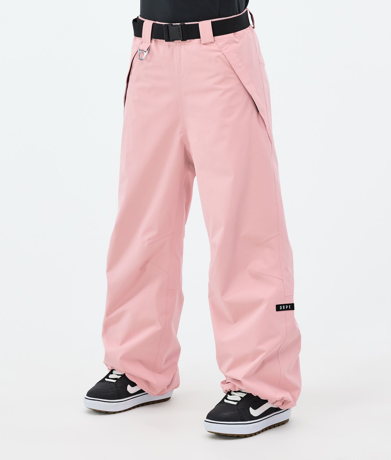 Pantalons de snowboard Dope Big W pour femmes, rose poudré doux