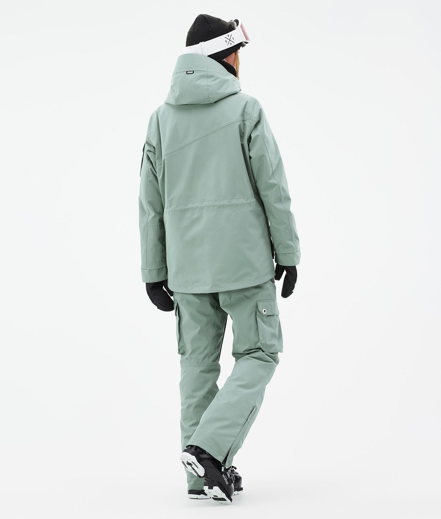 Ensemble de ski Dope Adept W femme, vert délavé