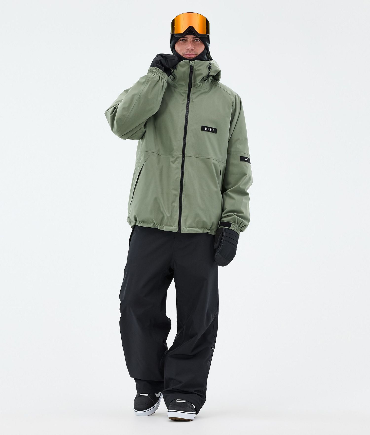 Veste de snowboard Dope Spartan Homme Vert mousse