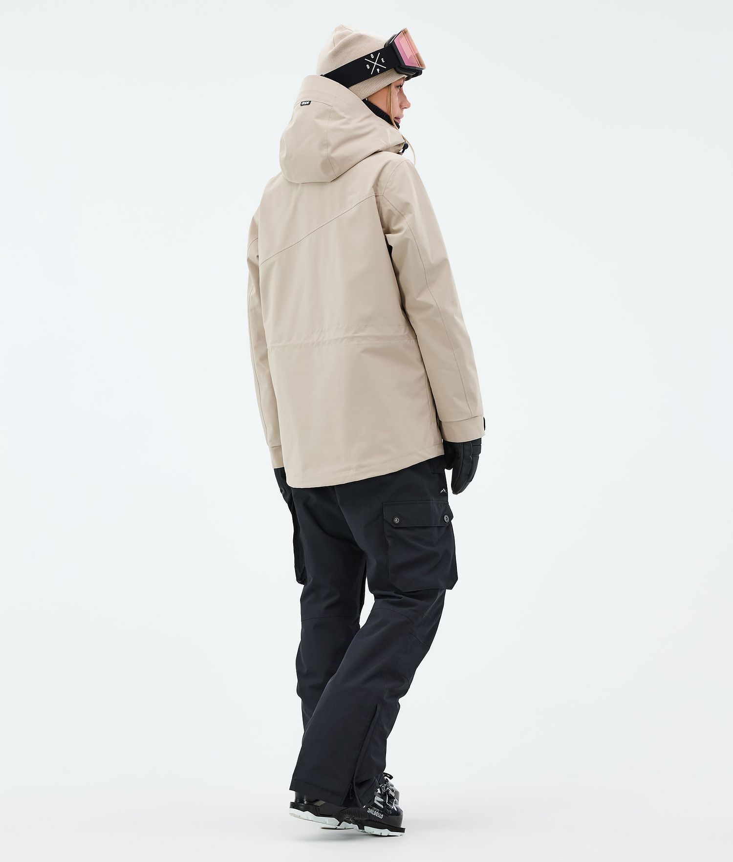 Dope Adept W Ski Jacket Femme Sable