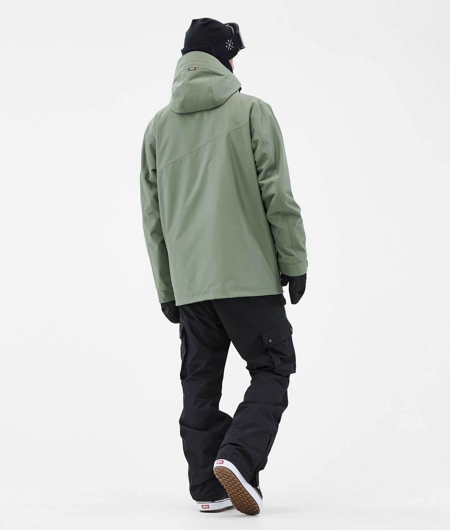 Combinaison de snowboard Dope Adept pour homme, vert mousse/noir total
