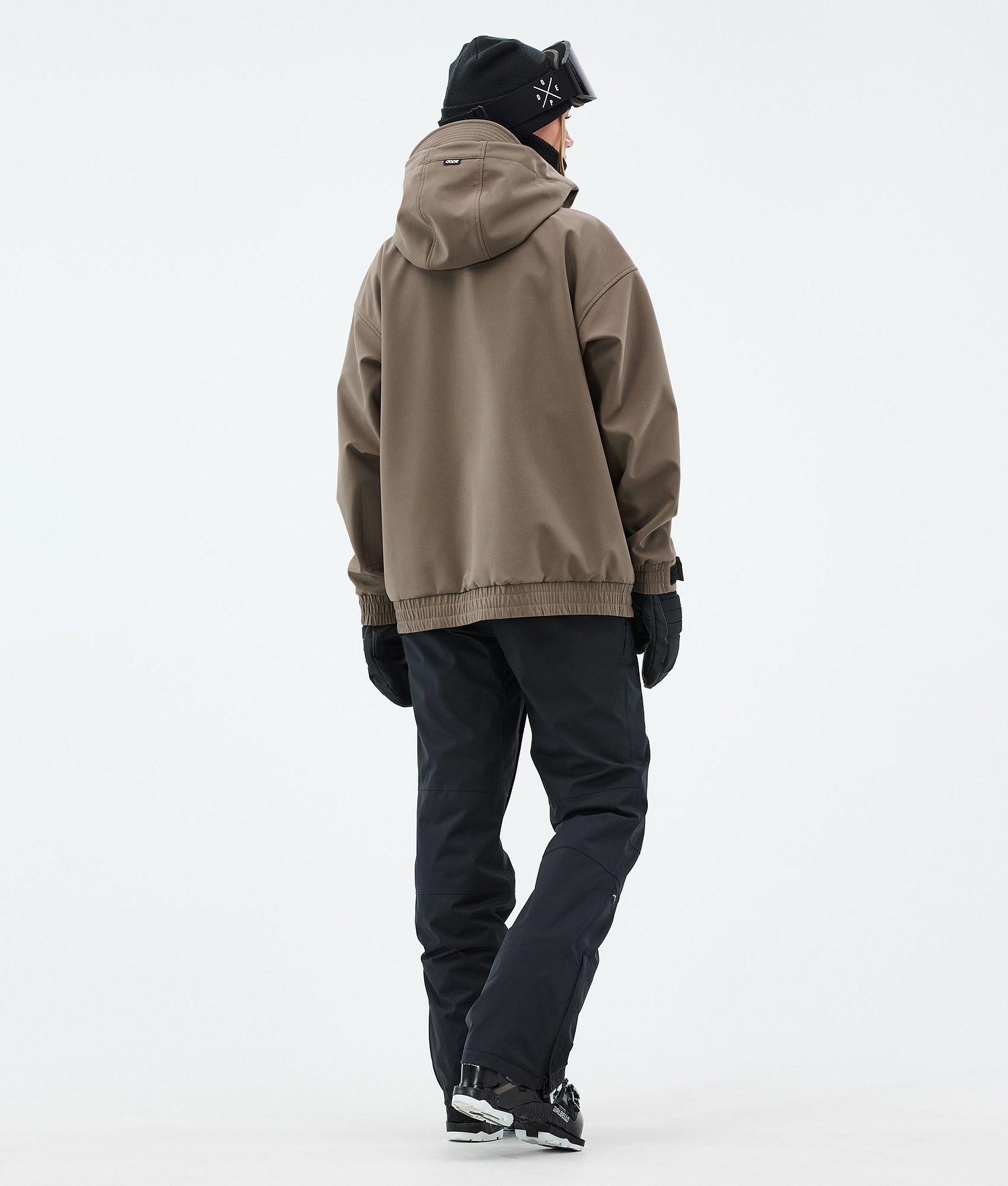 Dope Cyclone W Ski Jacket Femme Noisette