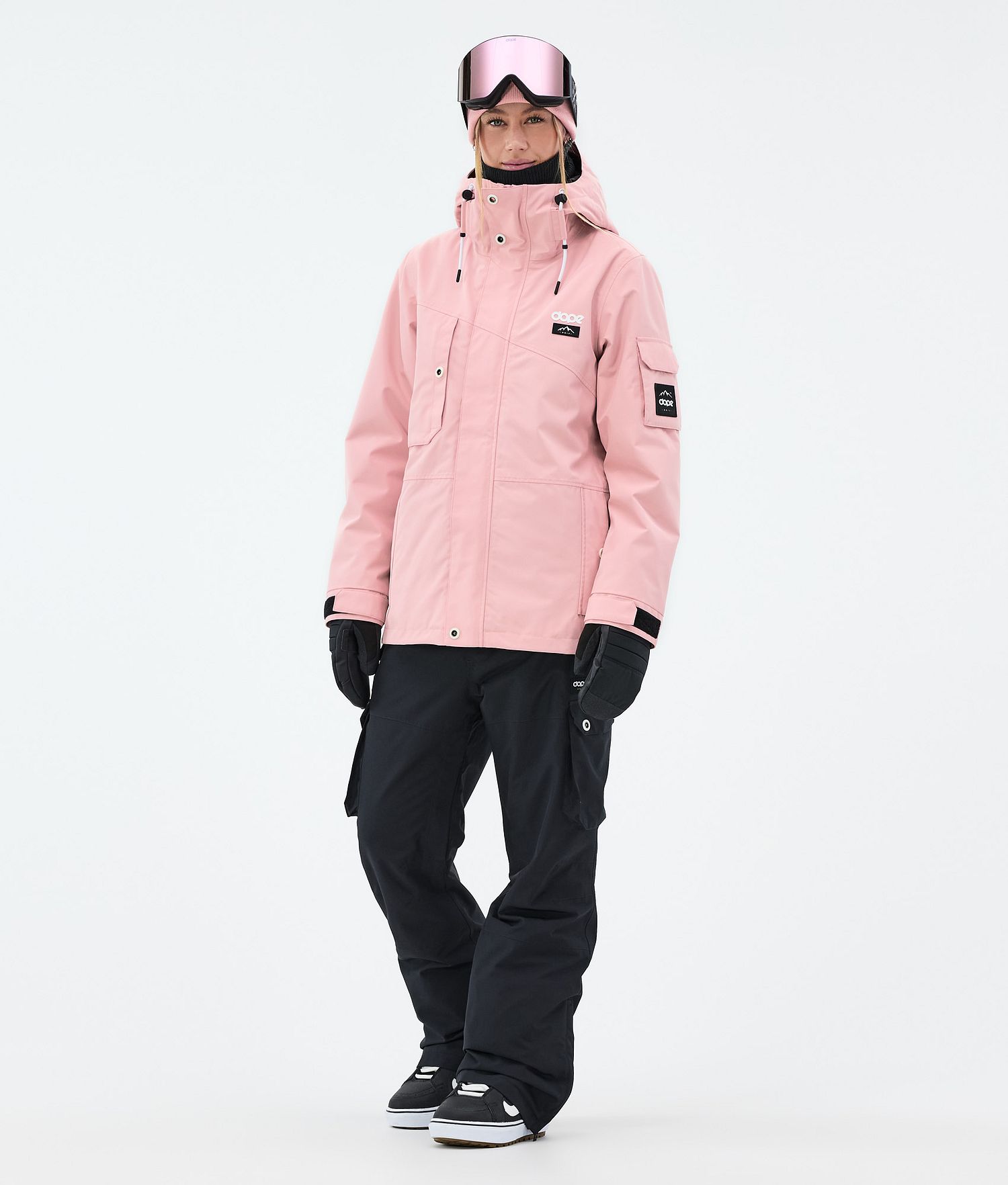 Dope Adept W Snowboard Jacket Femme Rose Doux