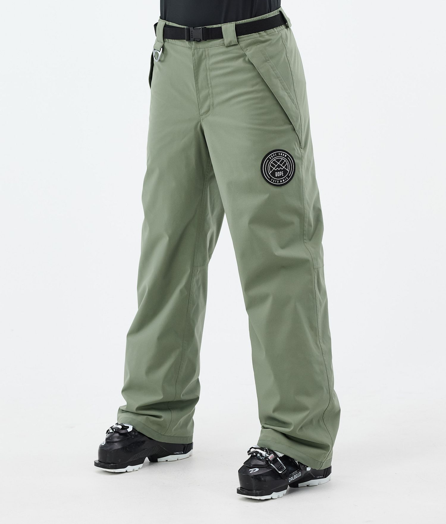 Pantalons de ski Dope Blizzard W Moss Green