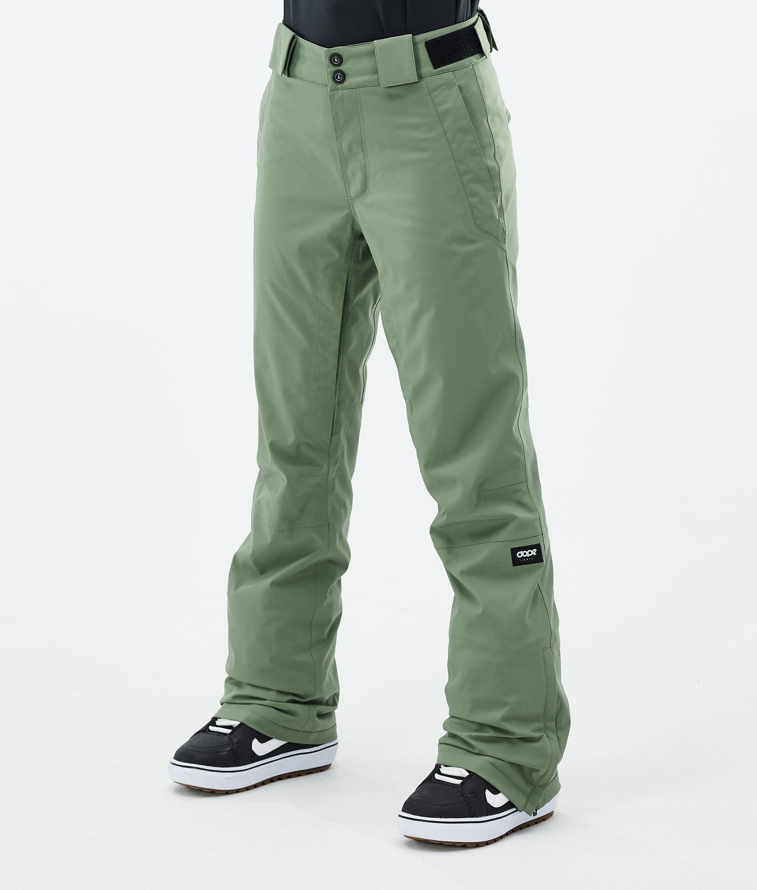 Pantalons de snowboard Dope Con Femme Vert mousse