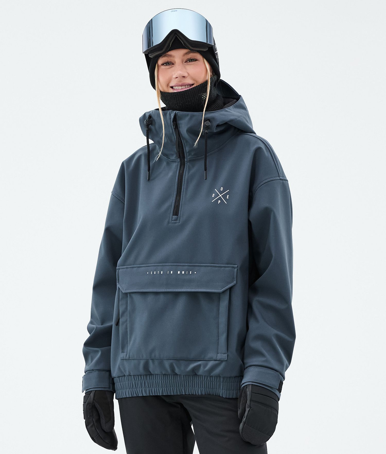 Dope Cyclone W Snowboard Jacket Femme Bleu Métallique