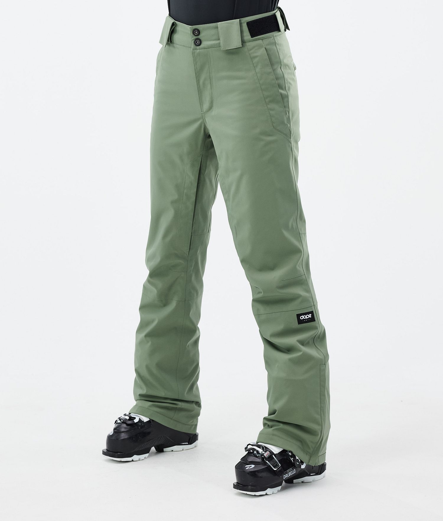 Pantalon de ski Dope Con W Moss Green