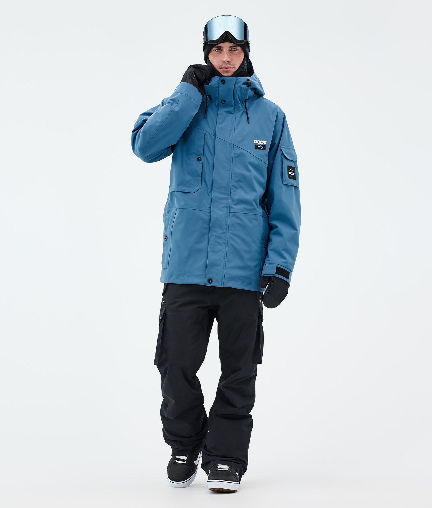 Dope Adept Snowboard Jacket Homme Bleu Steel