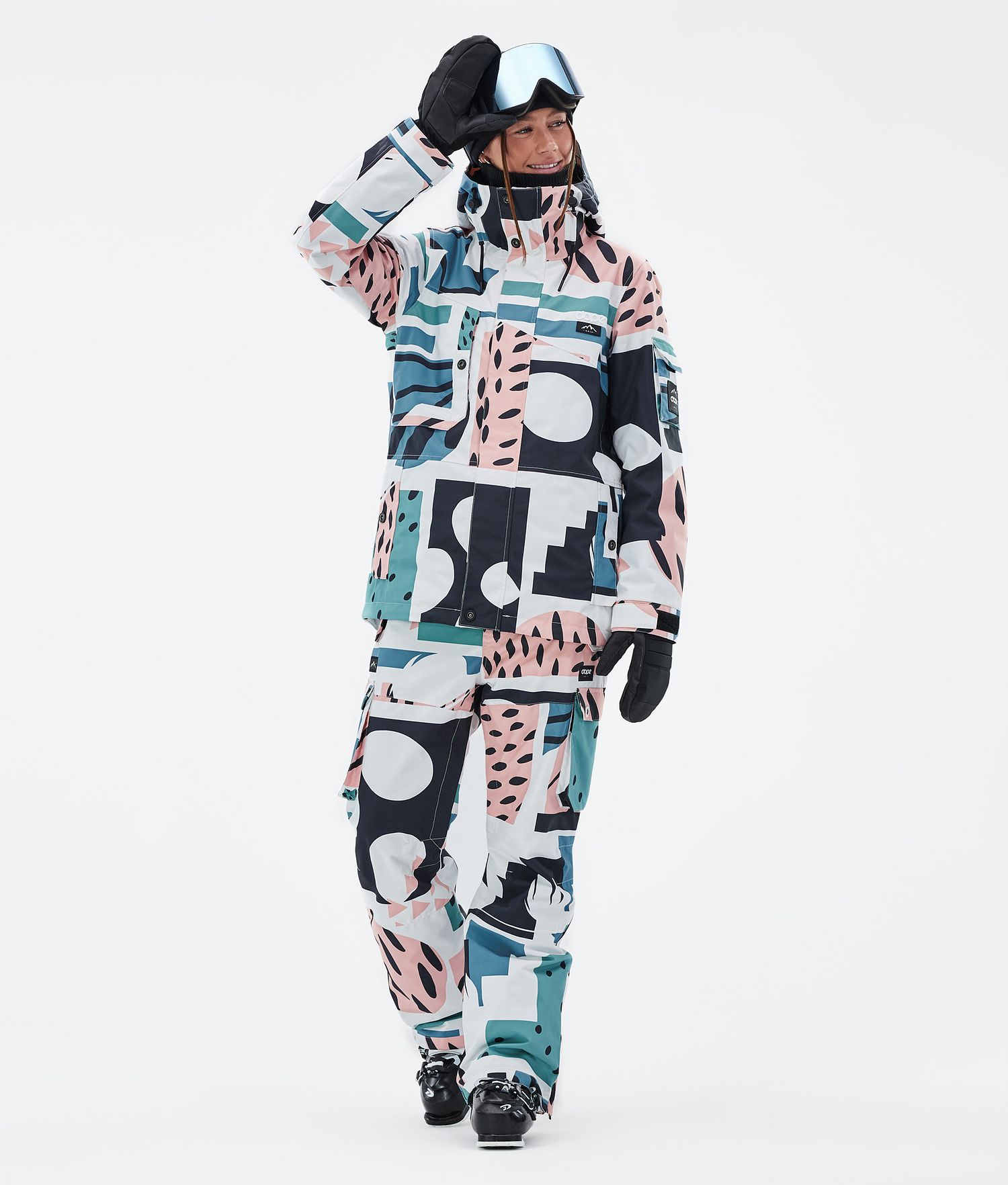 Dope Adept W Ski Jacket Femme Melon