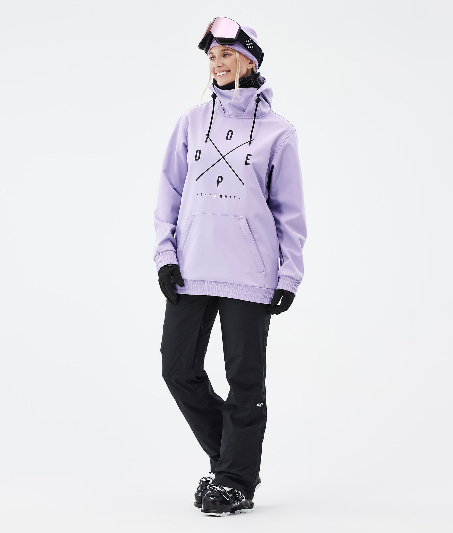 Dope Yeti W 23 Ski Jacket Femme 2X-Up Violet Fading