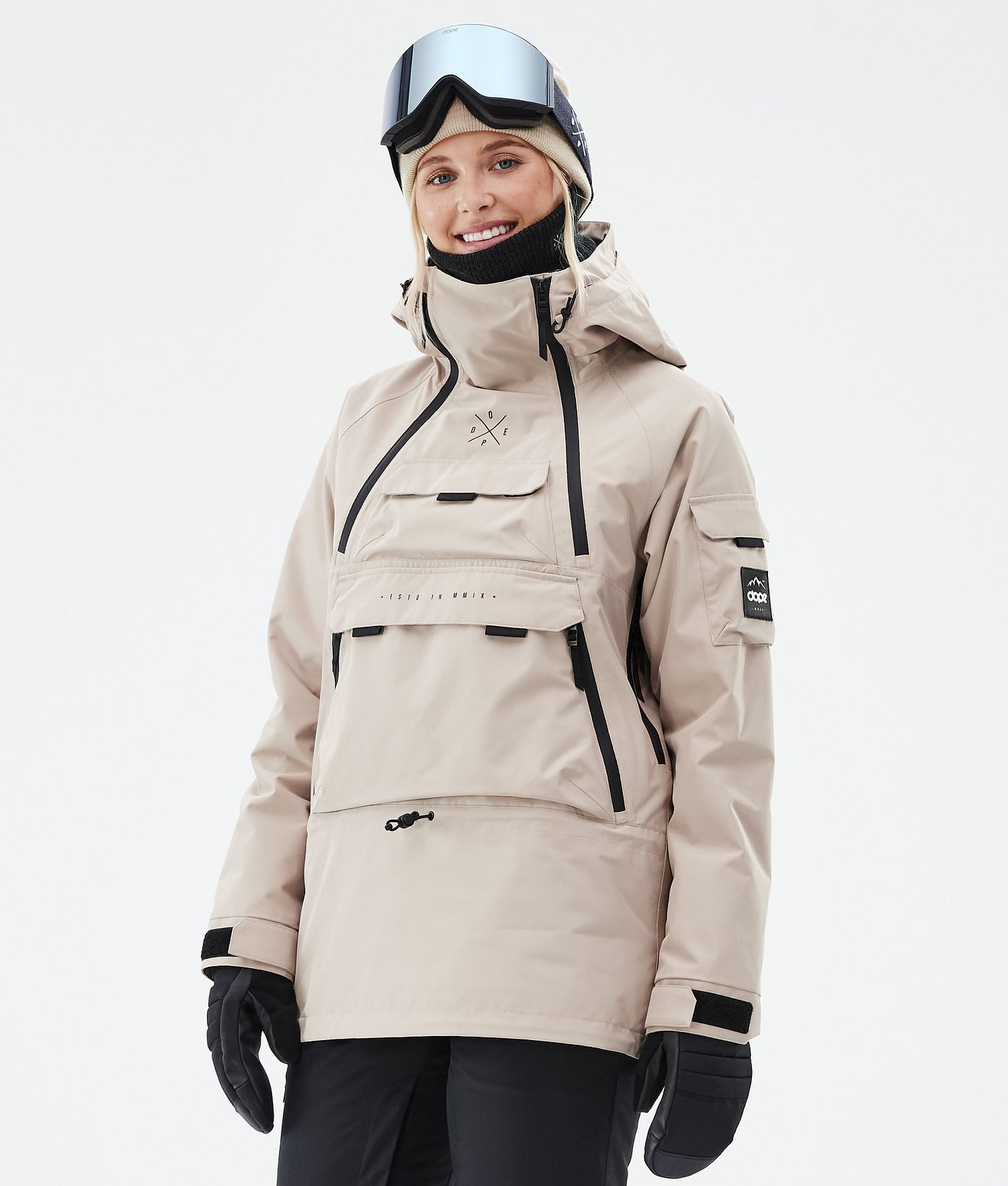 Dope Akin W Snowboard Jacket Femme Sable