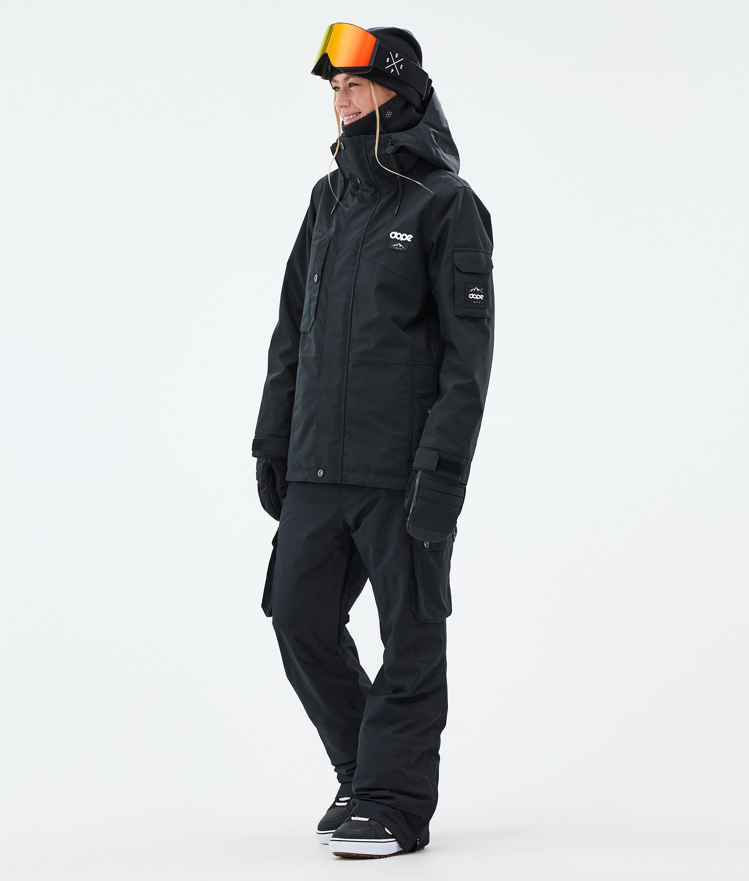 Dope Adept W Snowboard Jacket Femme Blackout