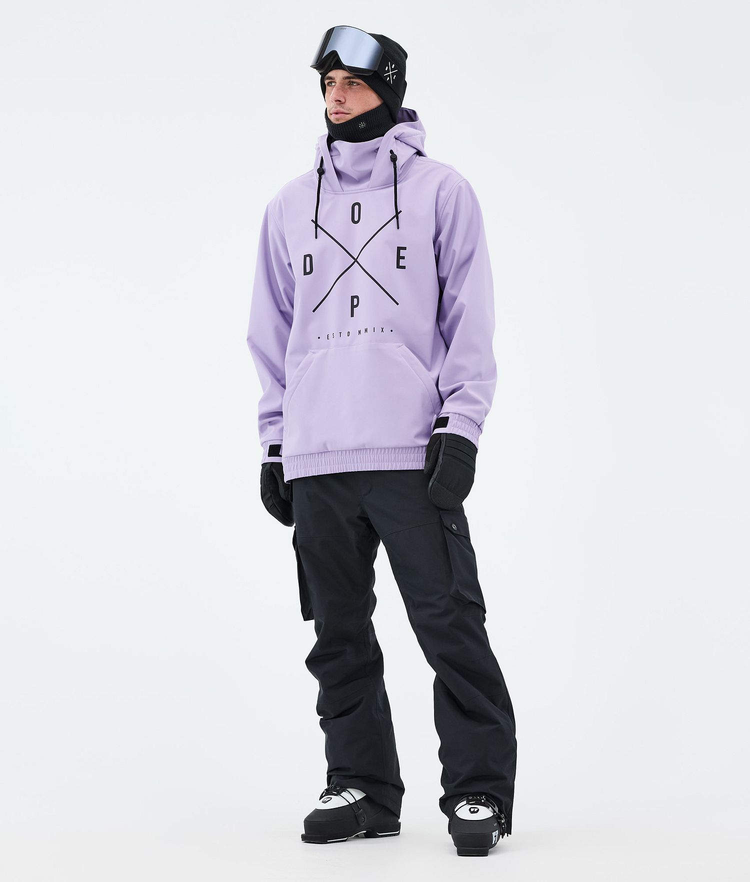 Dope Yeti Ski Jacket Homme 2X-Up Violet Fadé
