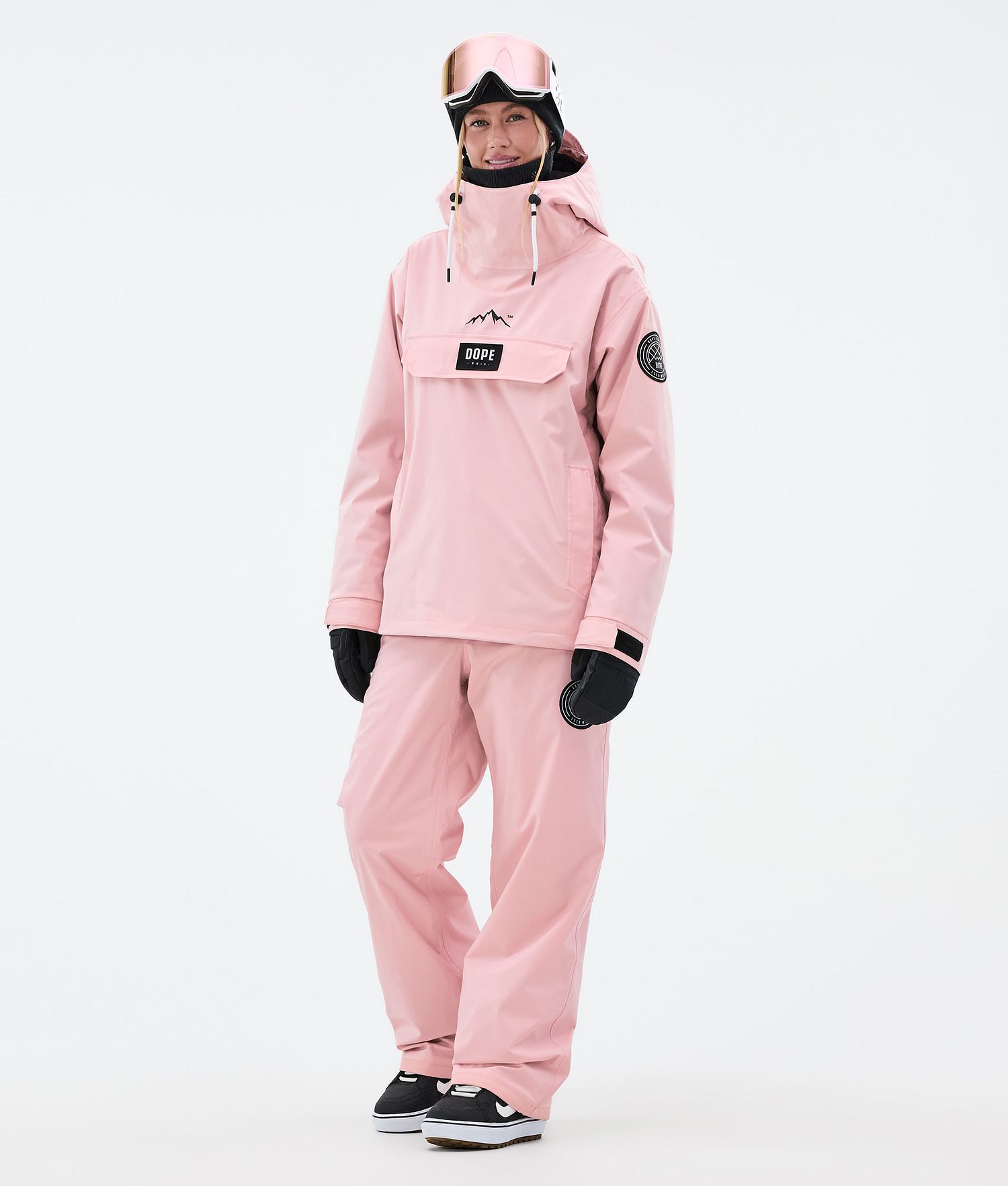 Pantalons de snowboard Dope Blizzard Femme Rose doux