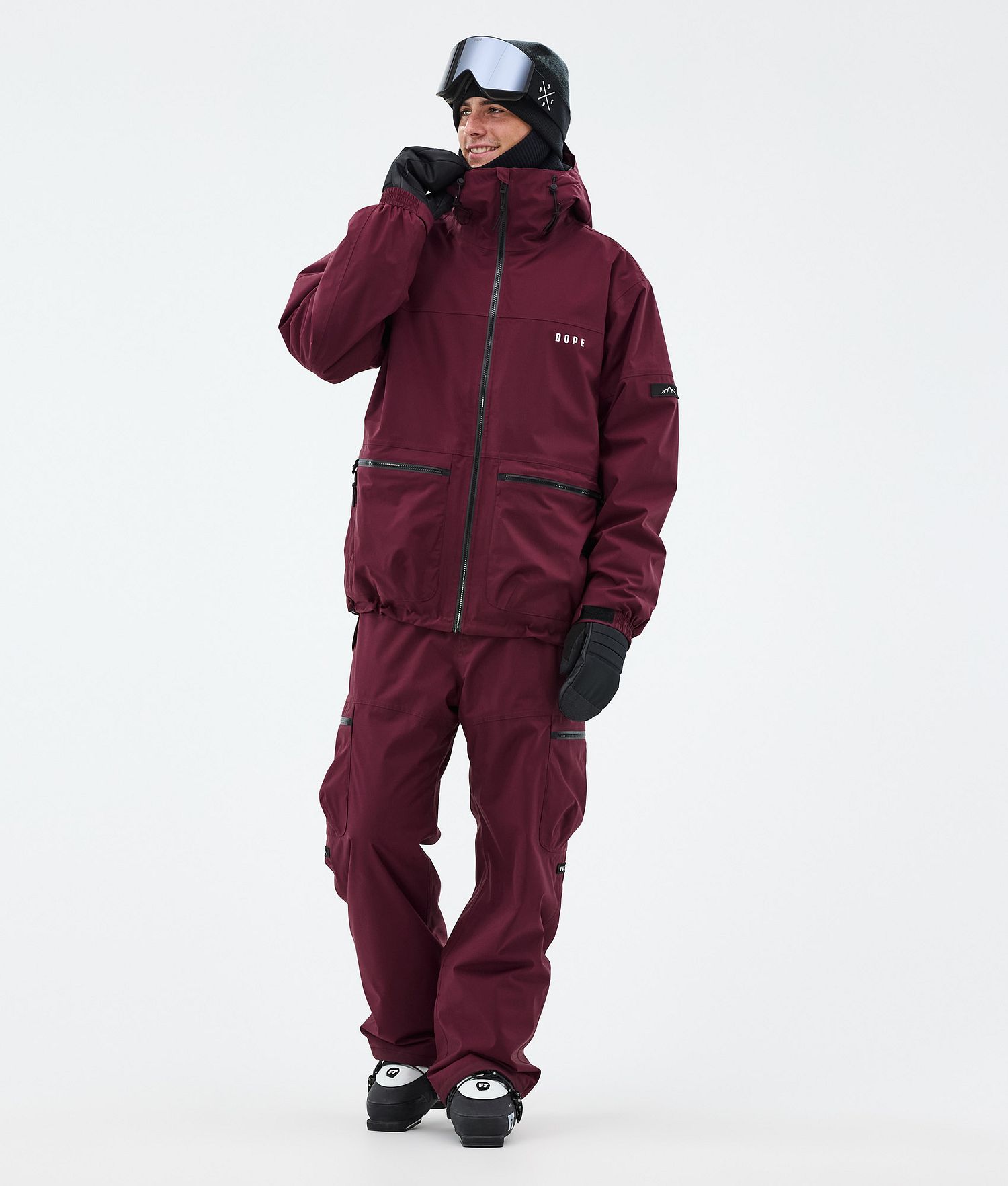 Dope Vertex Ski Jacket Homme Bordeaux
