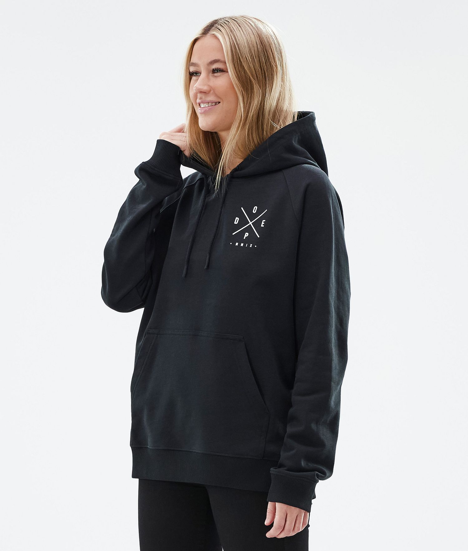 Dope Common W Hoodie Femme 2X-Up Noir